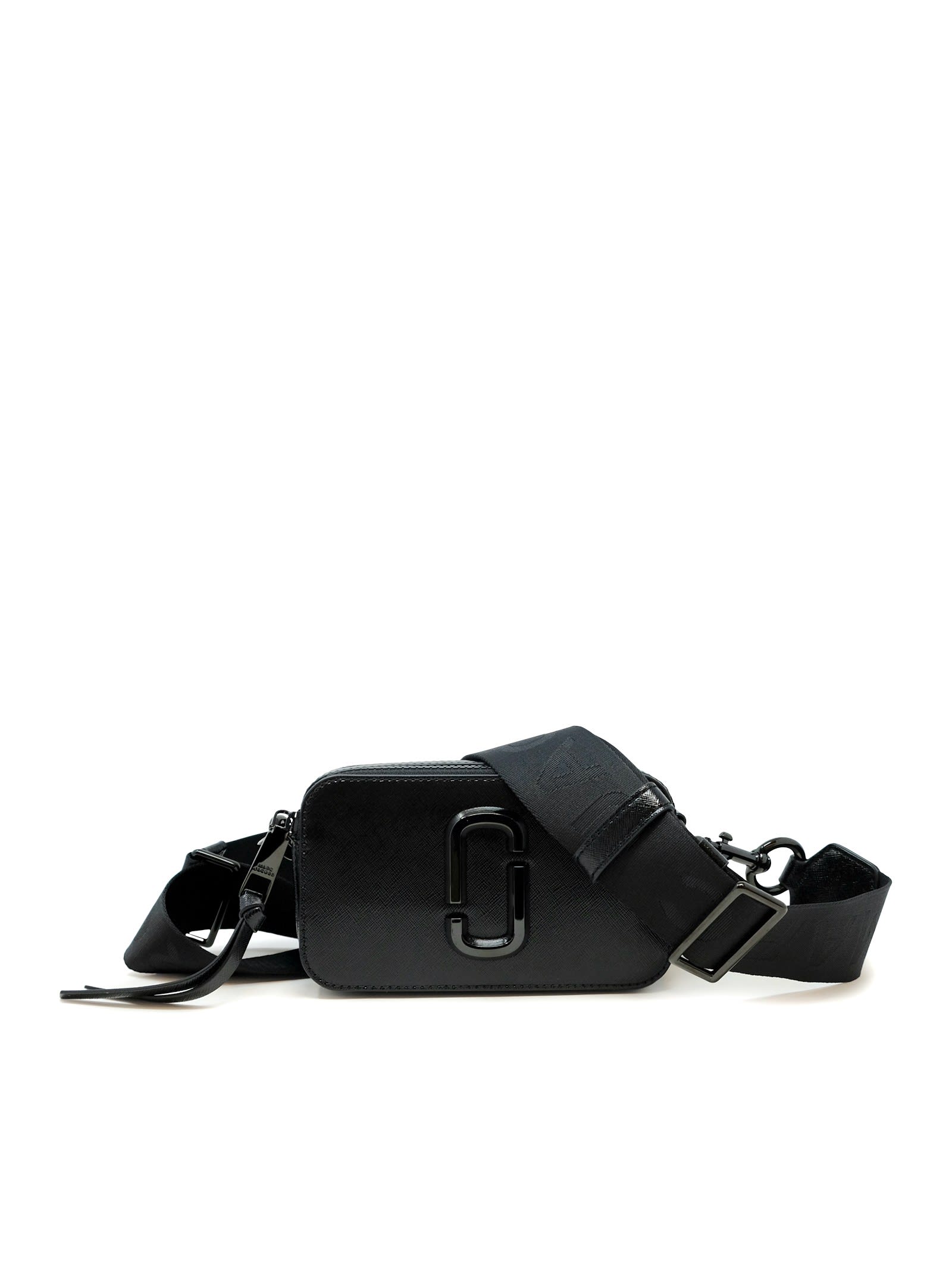 Marc Jacobs Black Leather Snapshot Bag