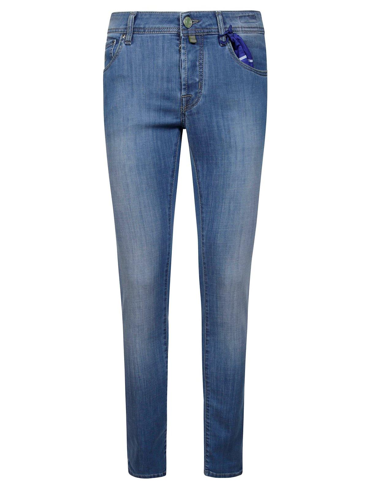 Jacob Cohen Pantalone 5pkt Super Slim Fit Nick In Blue