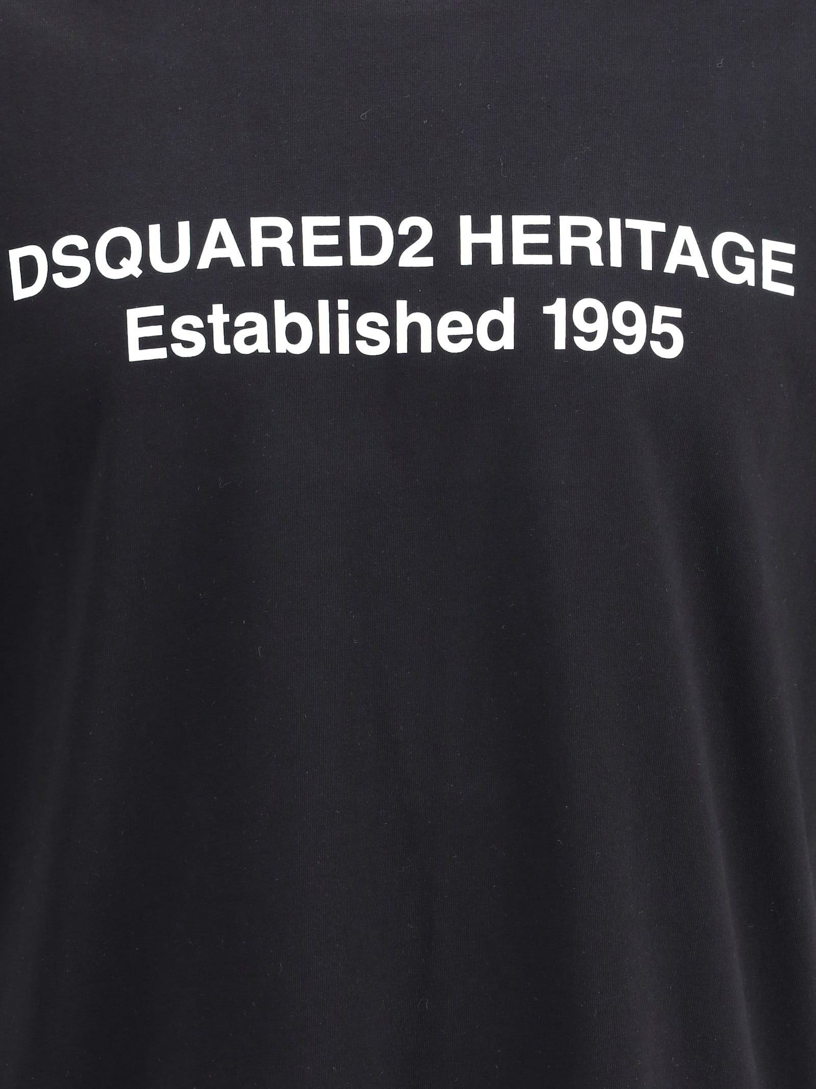 Dsquared2 Short-sleeved T-shirt In Black