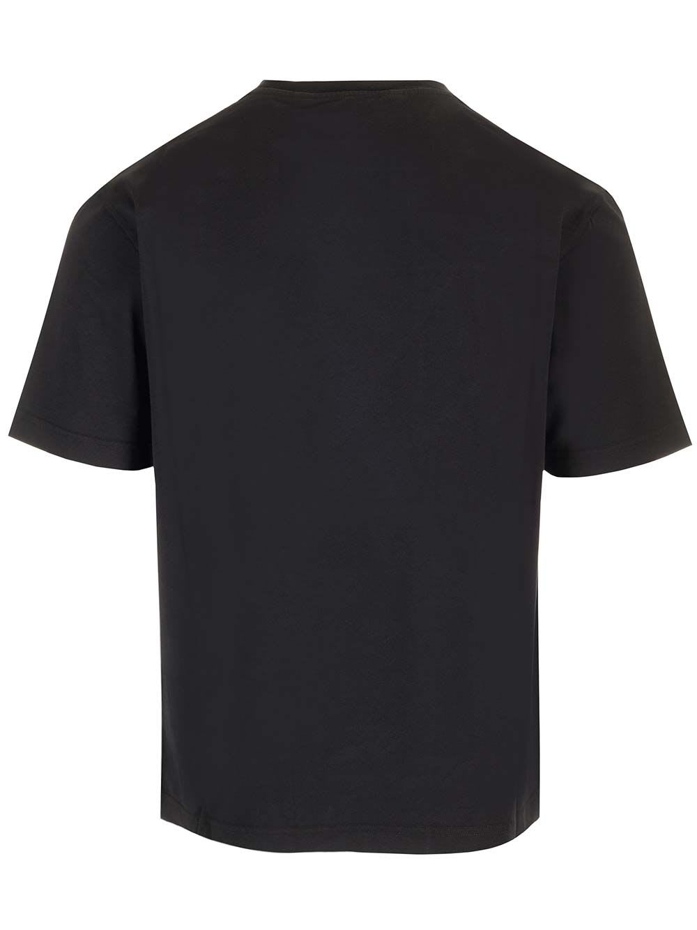 Shop Palm Angels Black Statement Pencil T-shirt