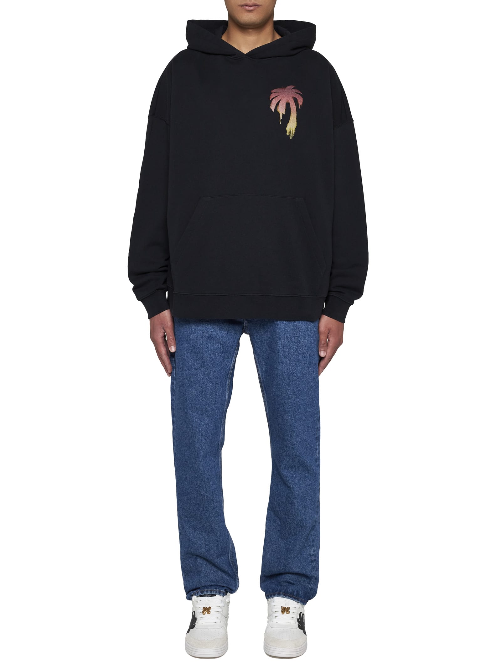 Shop Palm Angels Sweater In Black