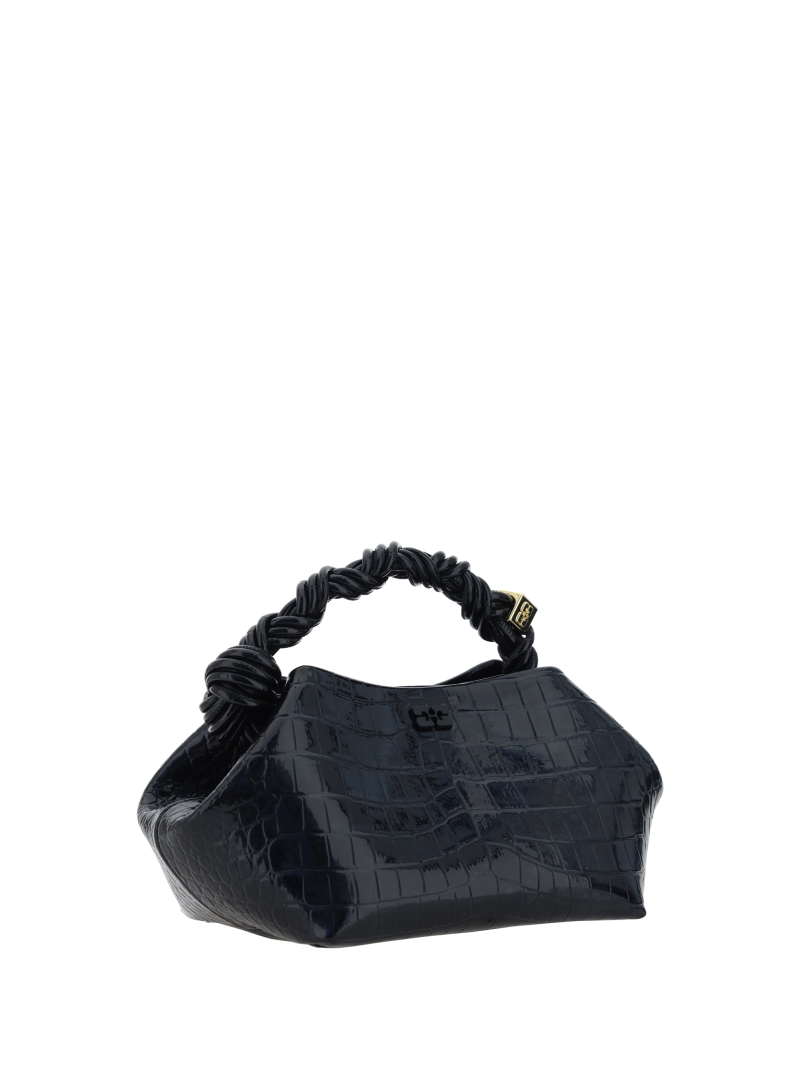 GANNI GANNI BOU BAG SMALL PATENT CROCO 