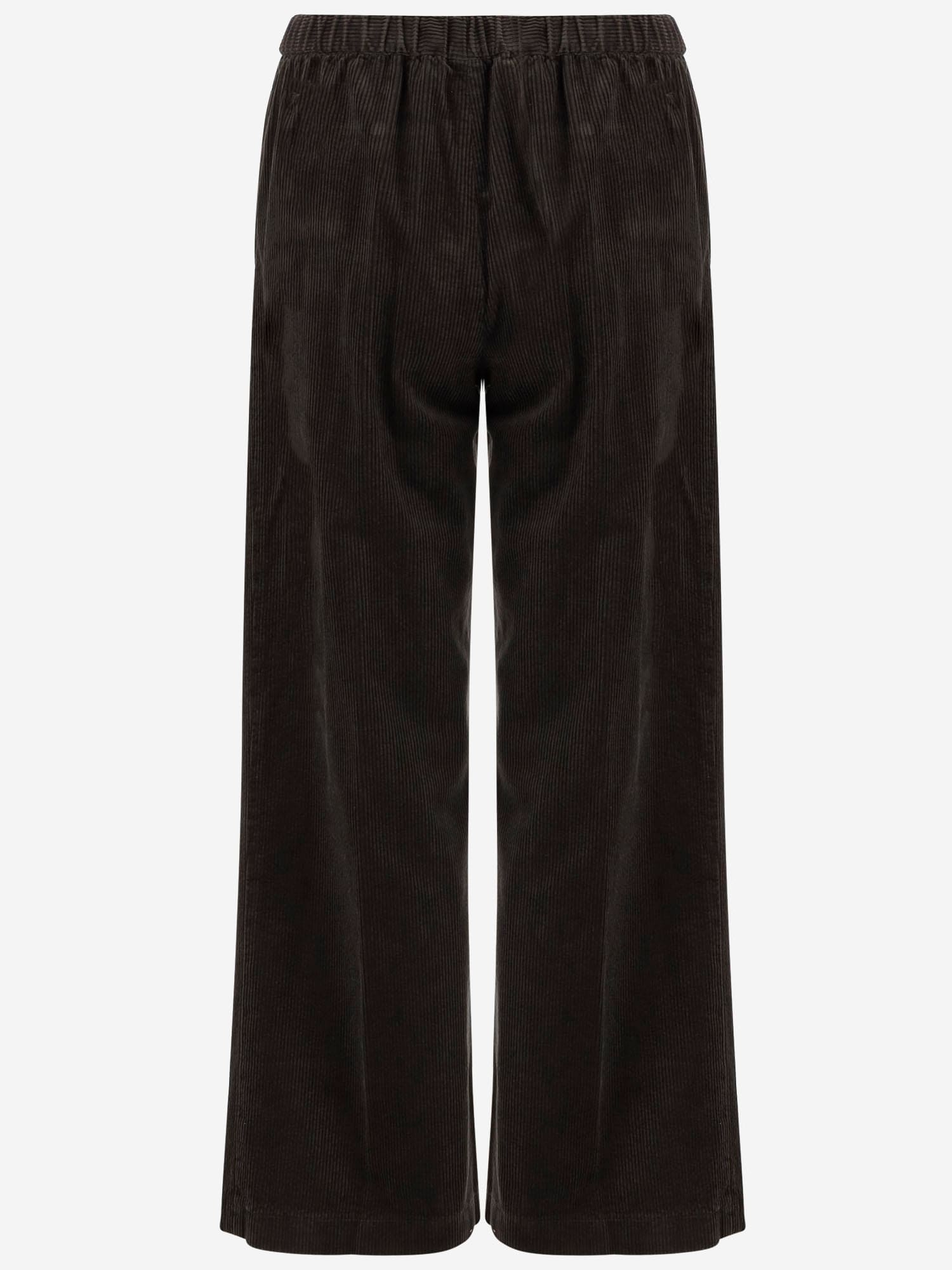 Cotton Velvet Pants