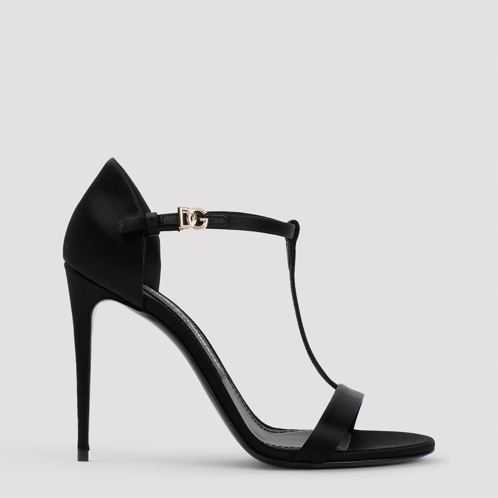 Shop Dolce & Gabbana Sandals In Nero