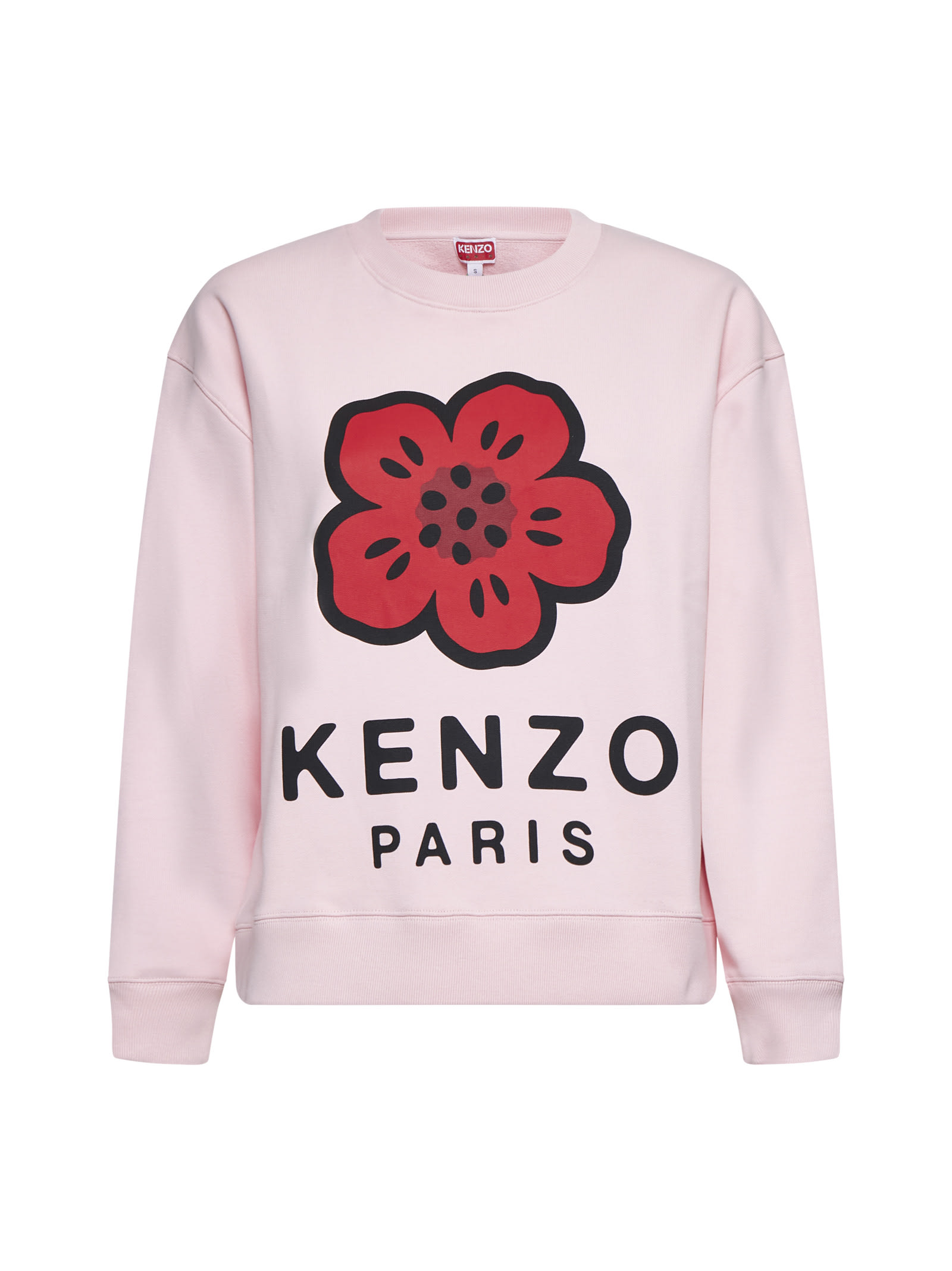 Shop Kenzo Sweater In Faded Pink