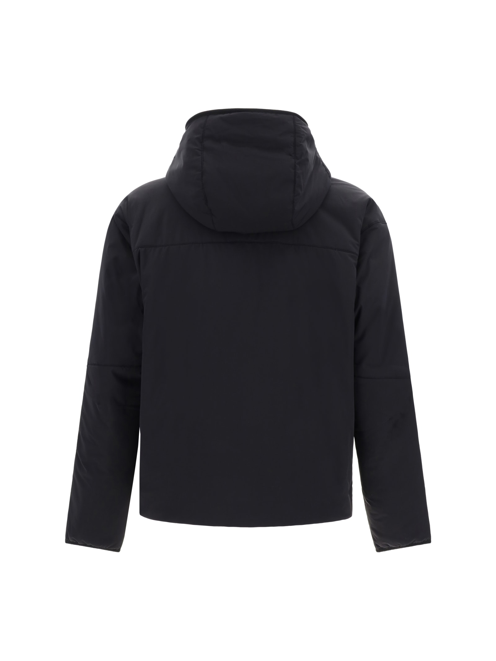 Shop Roa Synthetic Stretch Jacket In Black