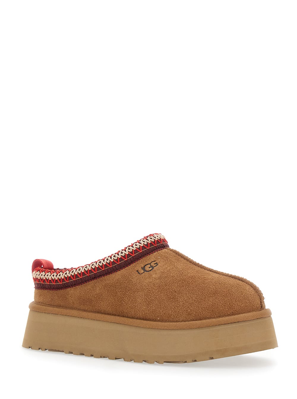 Ugg Biscuit Suede Tazz Ii Slippers In Sand