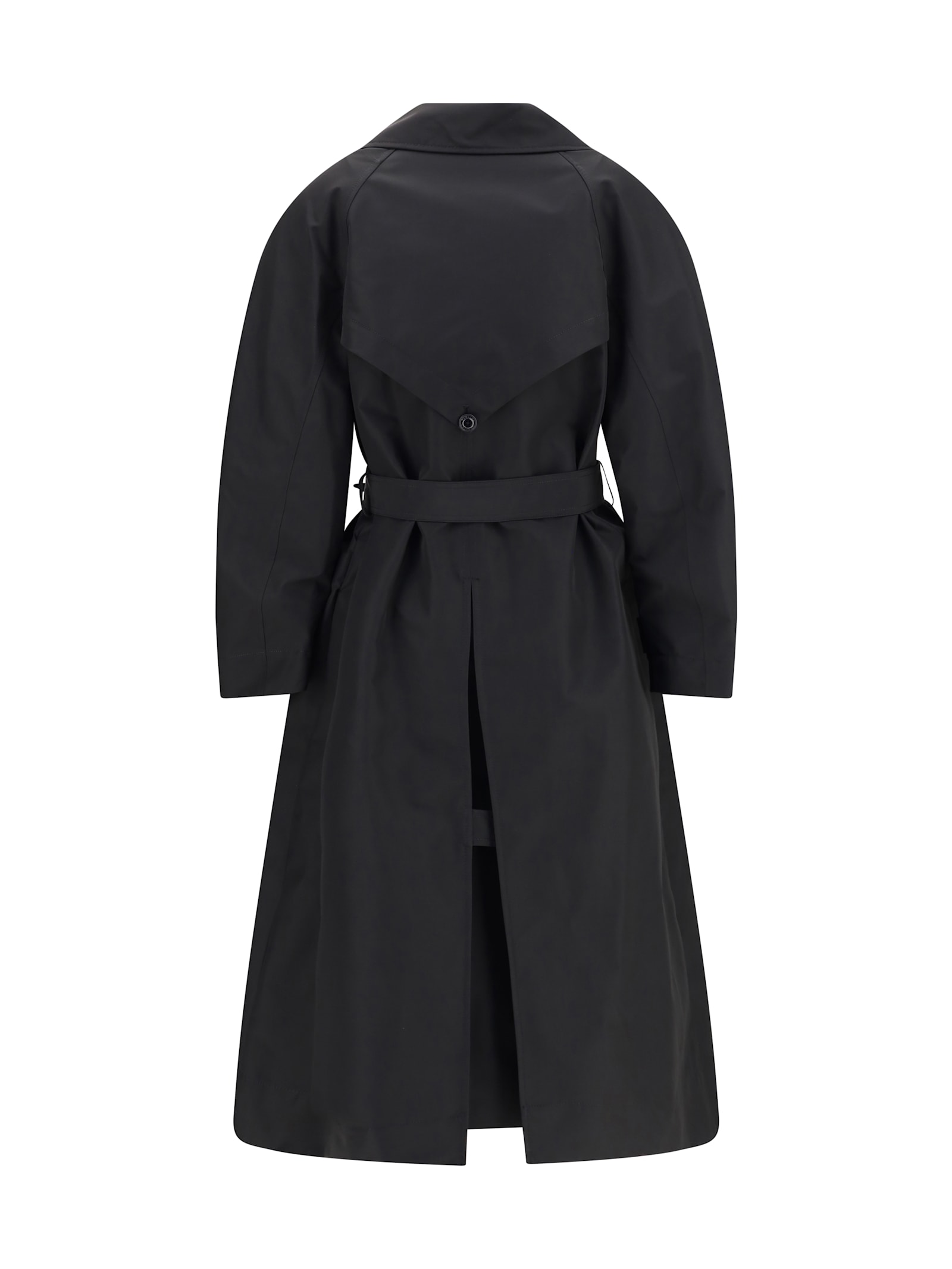 Moncler Genius Zake Trench Coat From The Moncler X Ee72 Collection By Edward Enninful In Black