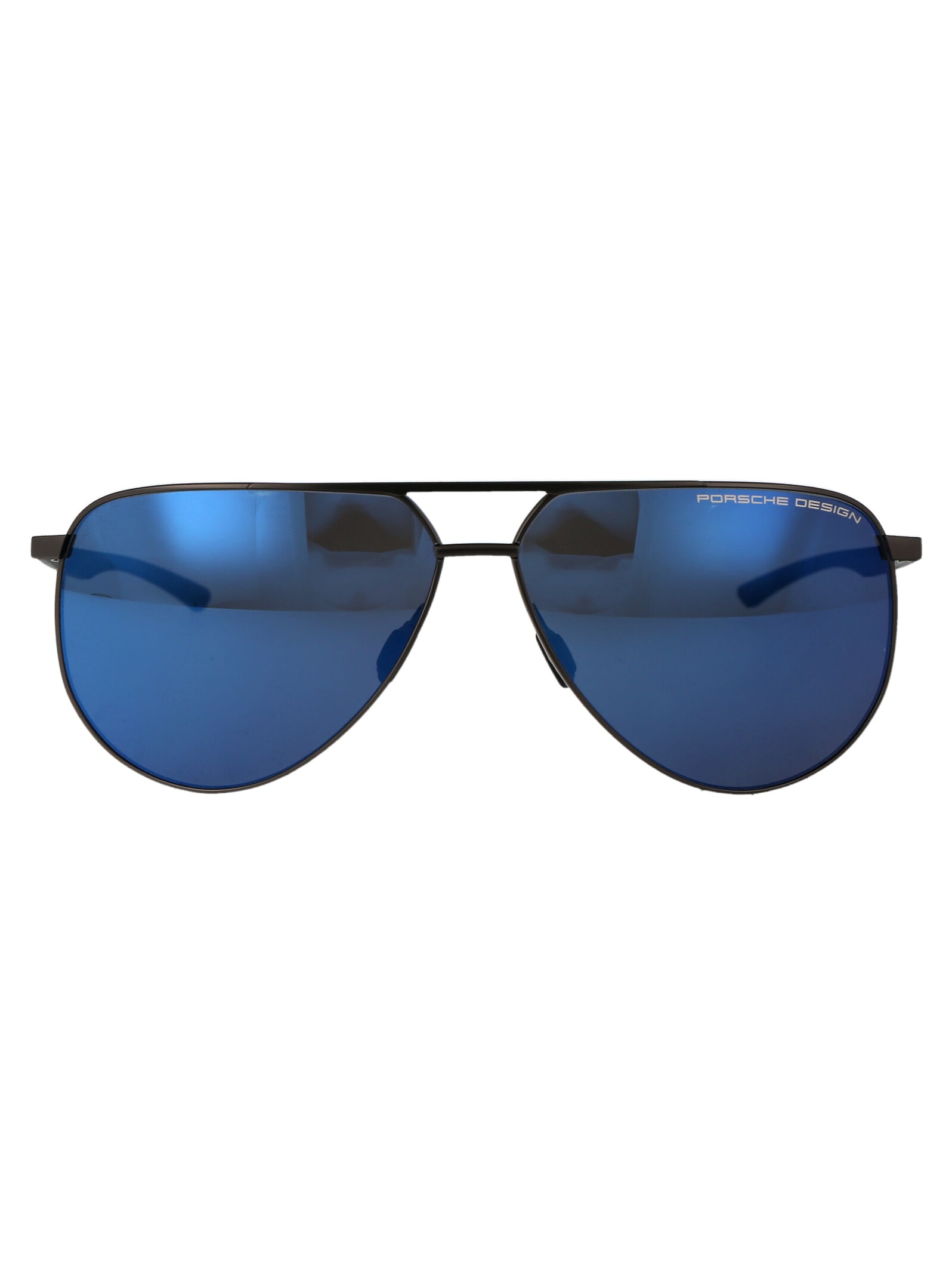 Porsche Design P8962 Sunglasses In C775 Dark Grey Blue