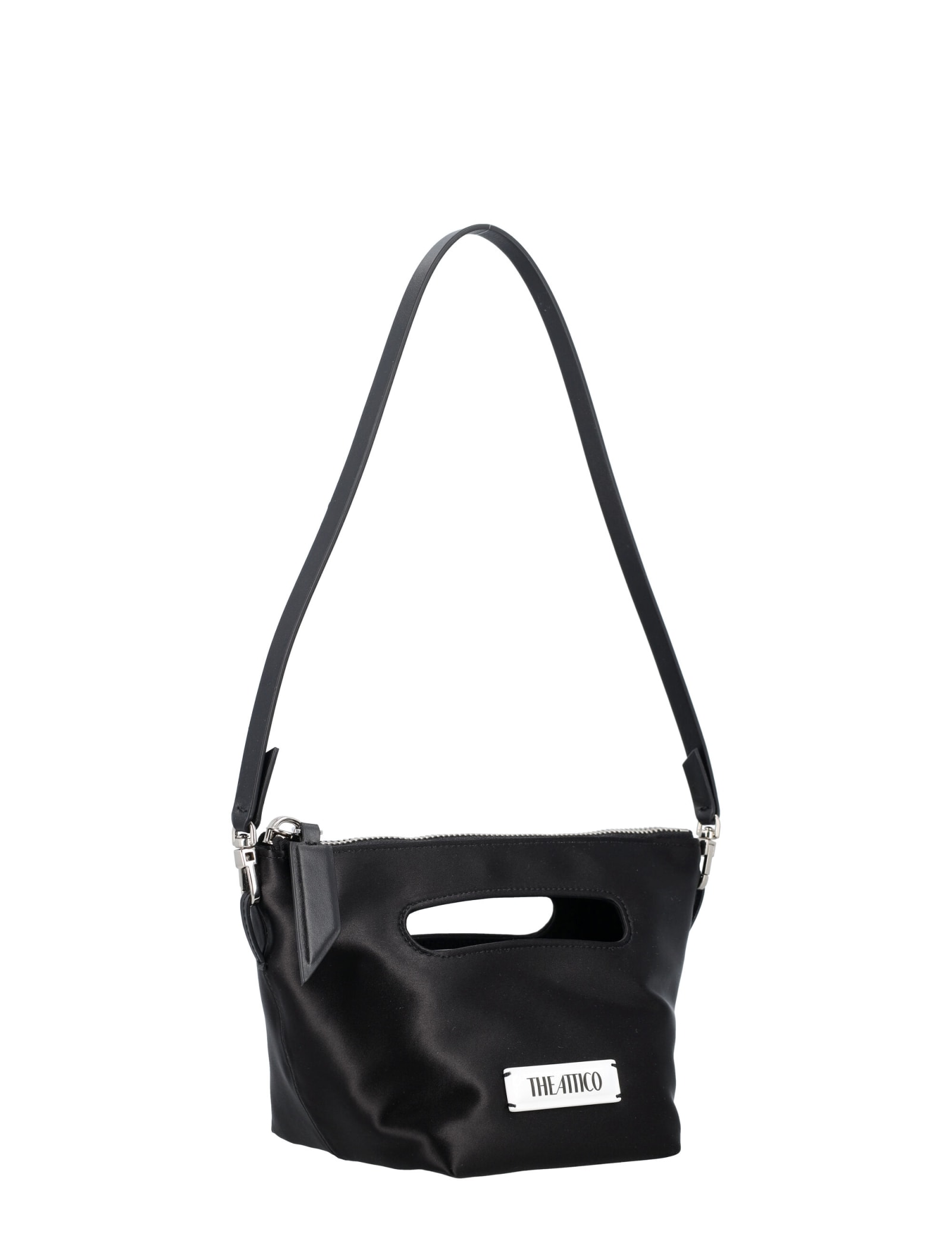 Shop Attico Via Dei Giardini 15 Tote Bag In Black