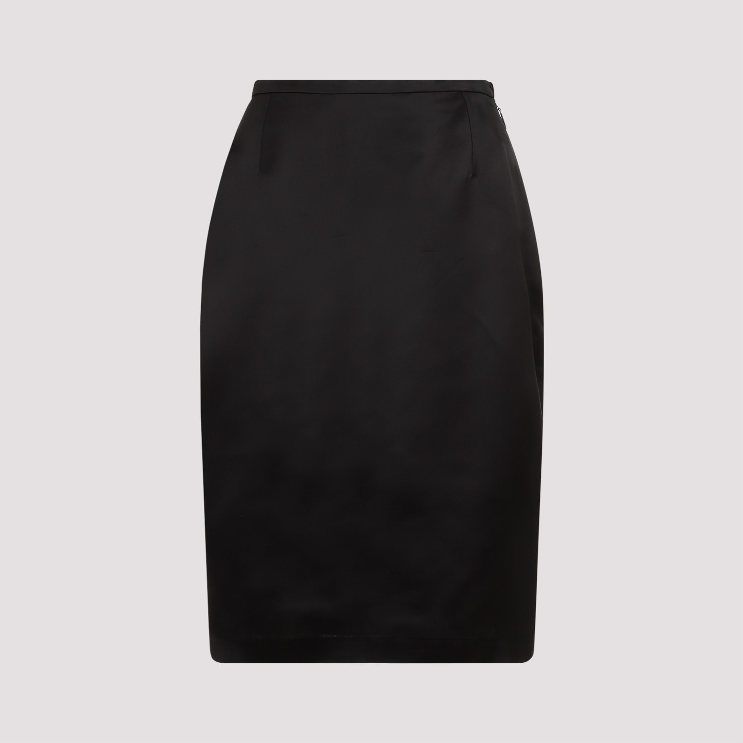 Shop Saint Laurent Skirt In Noir