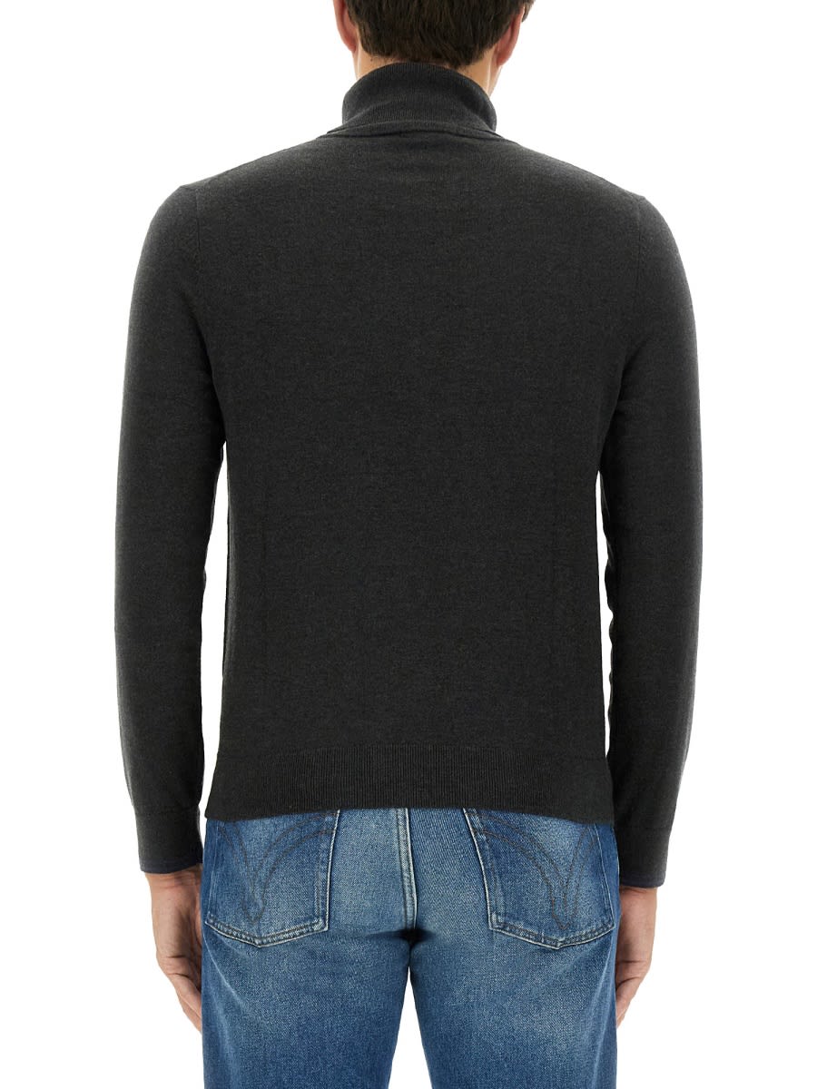 Ps By Paul Smith "zebra" T-shirt In Charcoal