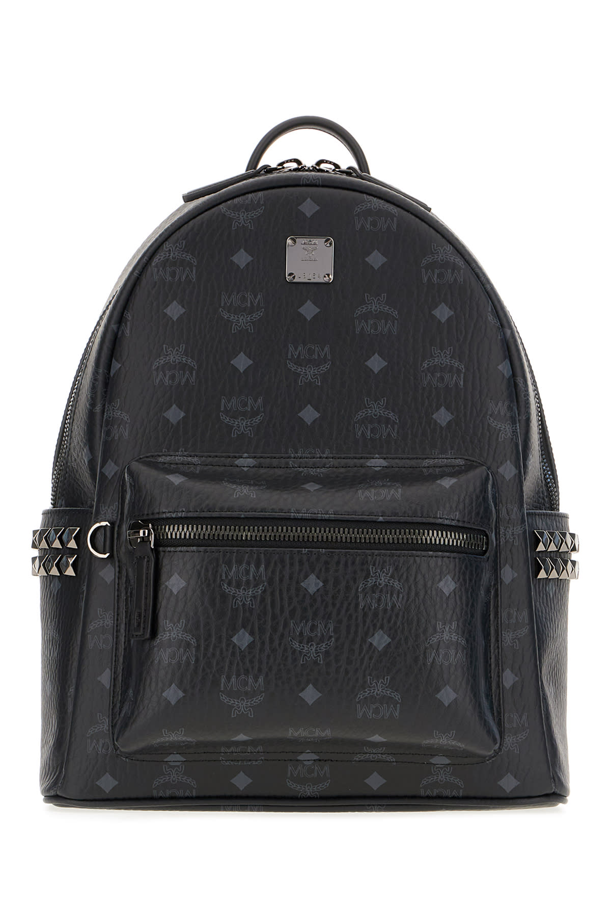 Printed Synthetic Leather Backpack