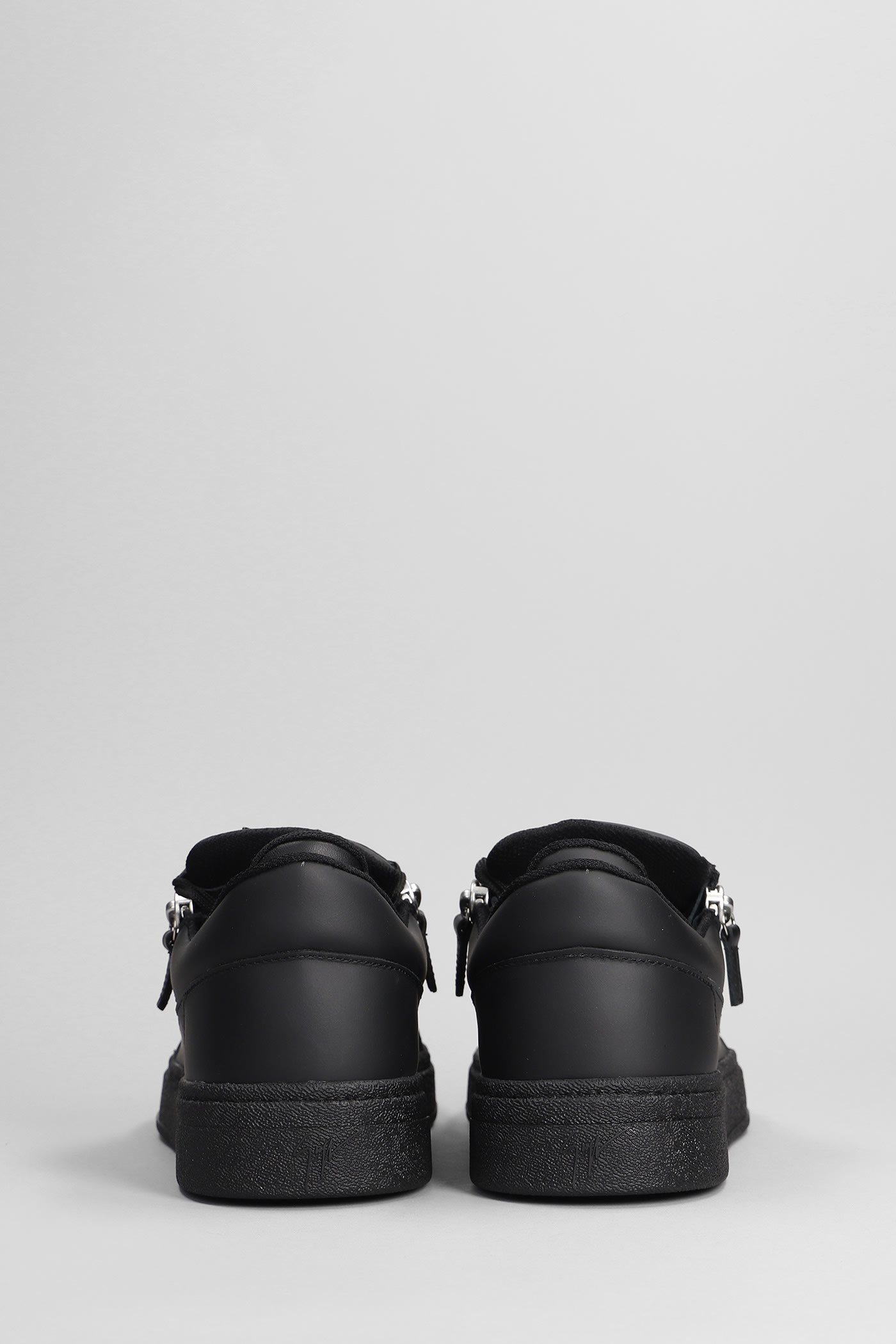 GIUSEPPE ZANOTTI GZ94 SNEAKERS IN BLACK LEATHER 