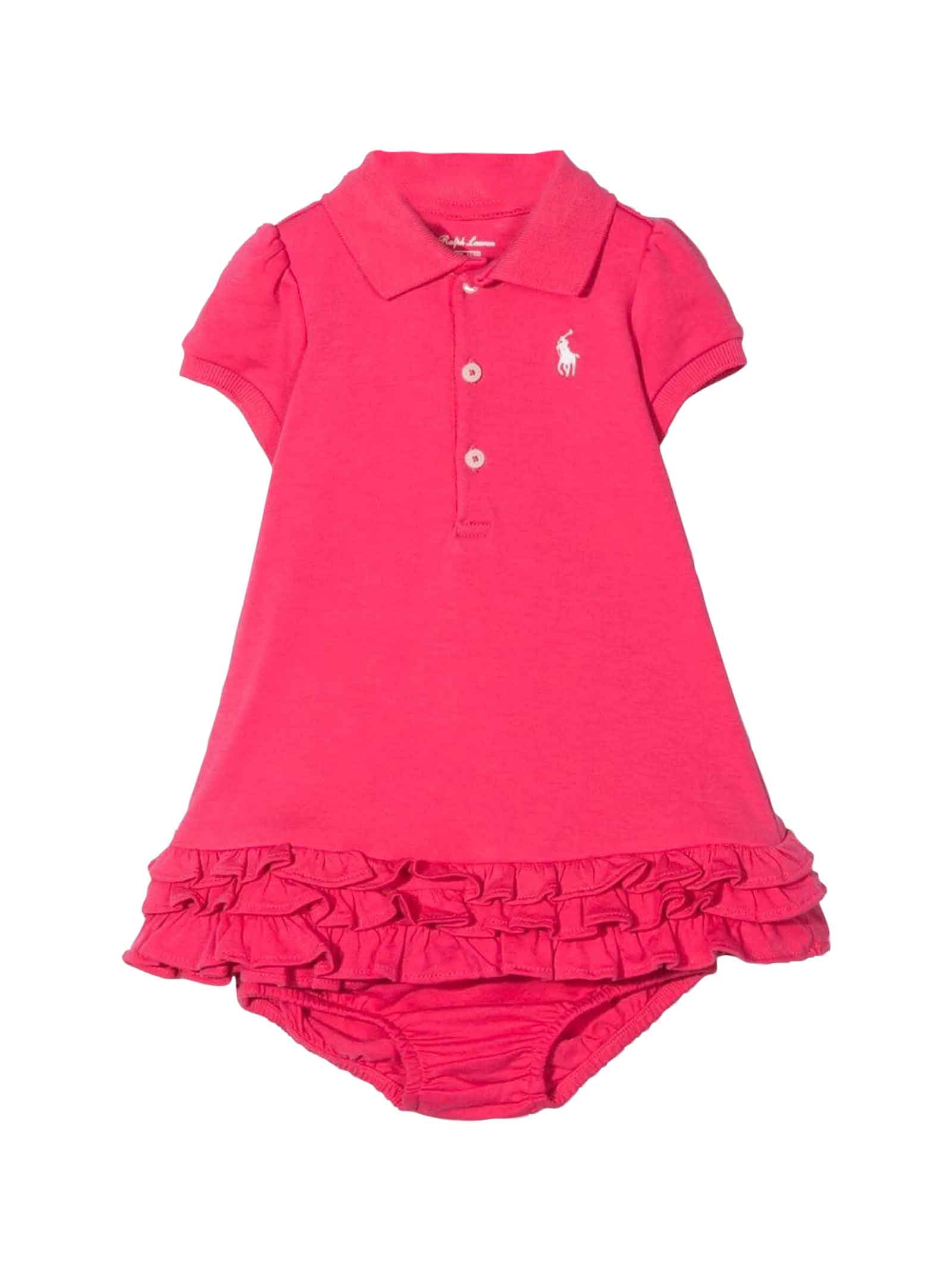 Ralph Lauren Baby Girl Pink Dress ModeSens