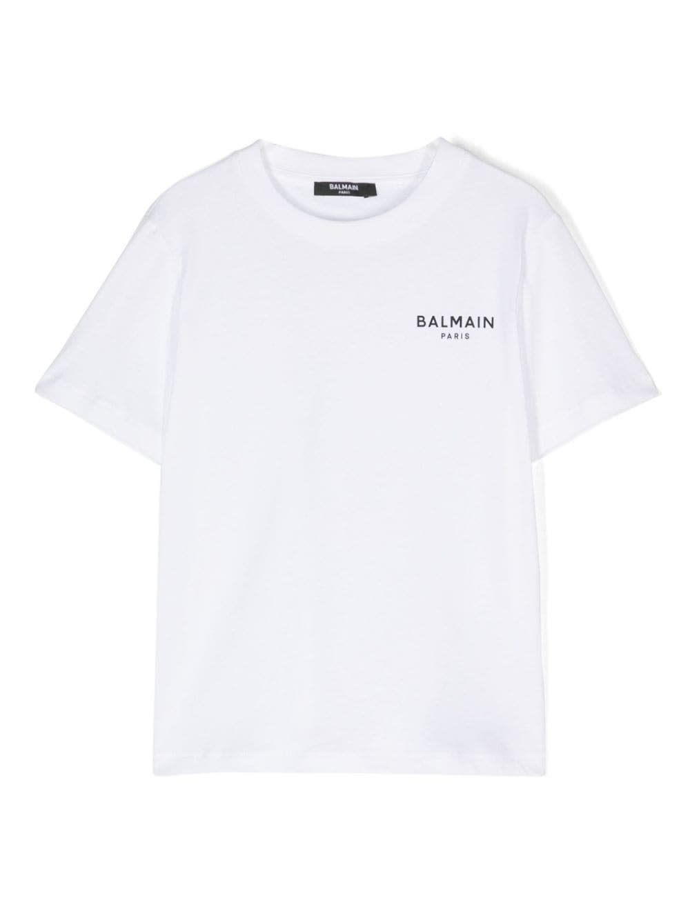 Shop Balmain T-shirt With Print In White
