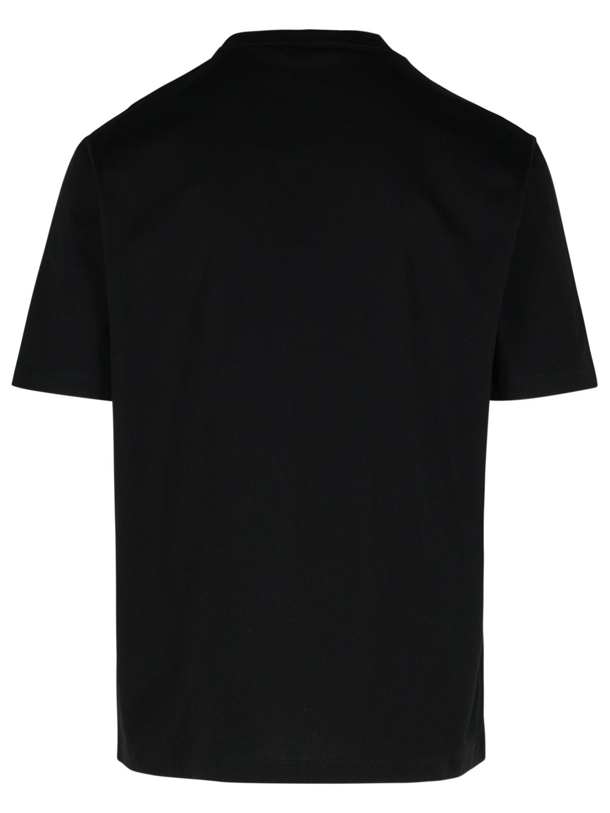 Versace Men's Cotton Crew-neck T-shirt In Black