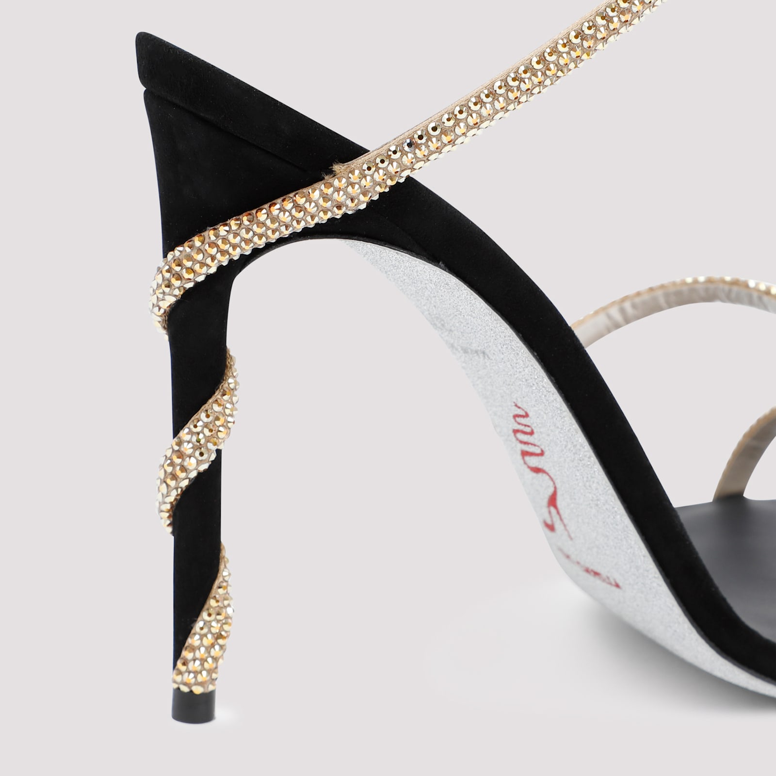 René Caovilla Renè Caovilla Golden Margot Spiral Sandals