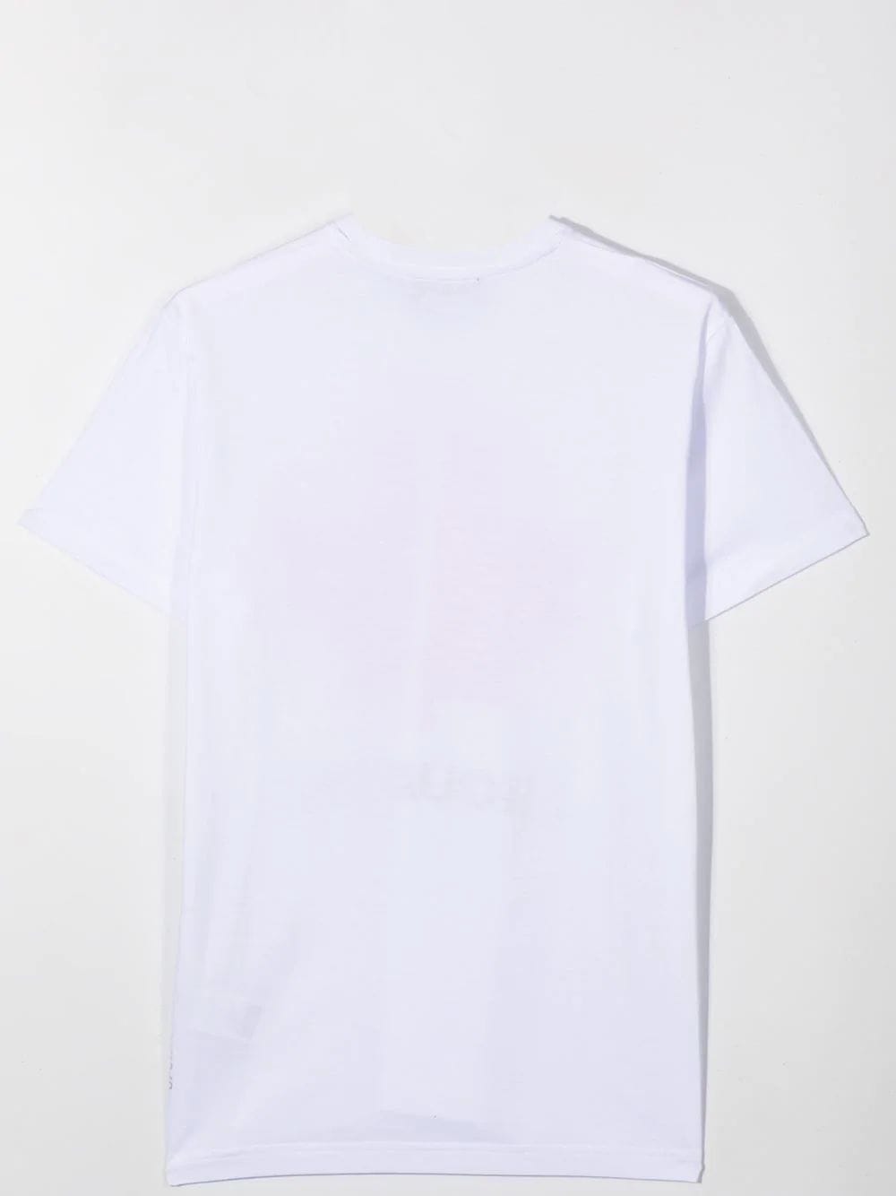 Shop Dsquared2 Logo Print T-shirt In Bianco+rosso