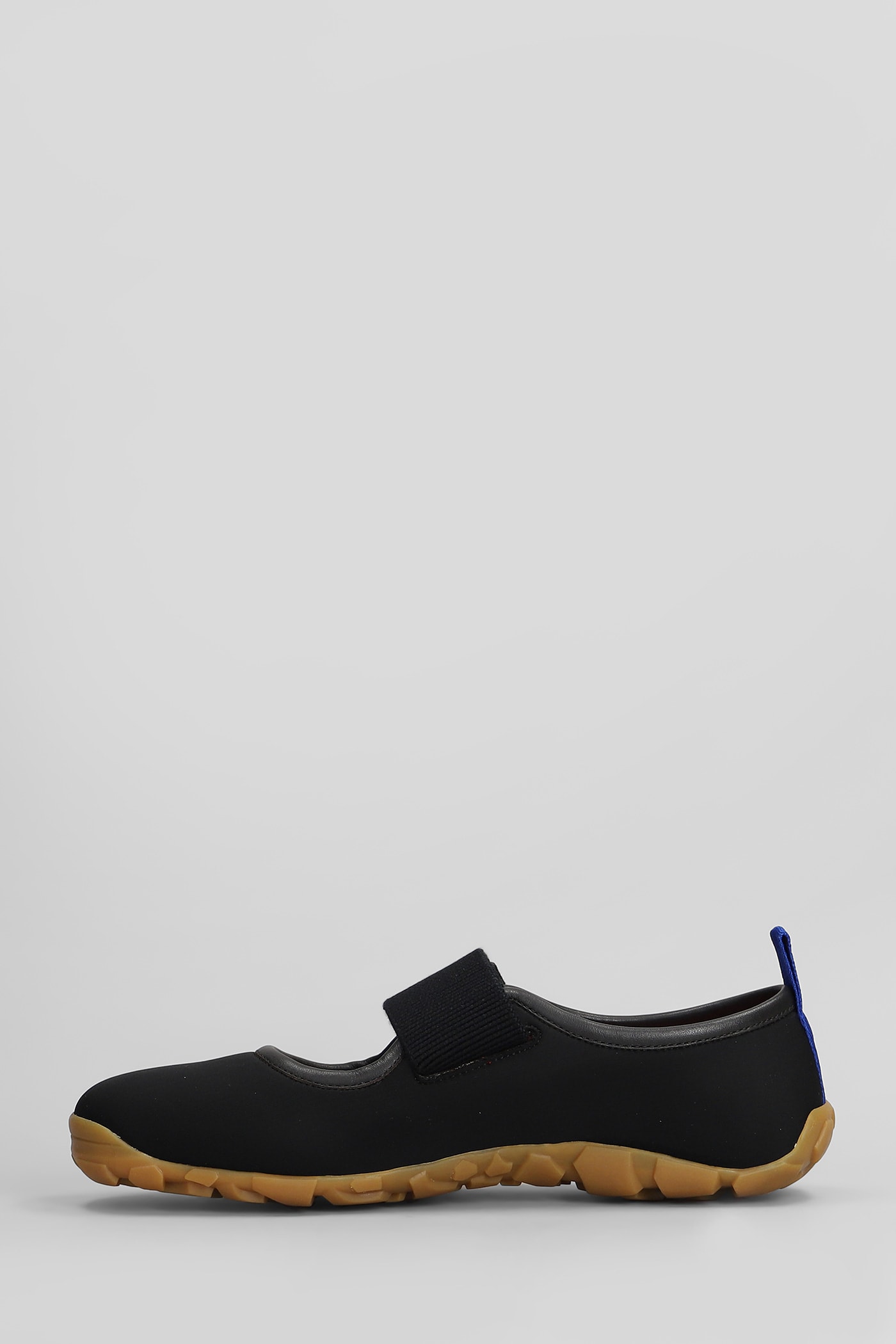 Wales Bonner Sneakers In Black Leather And Fabric In Black