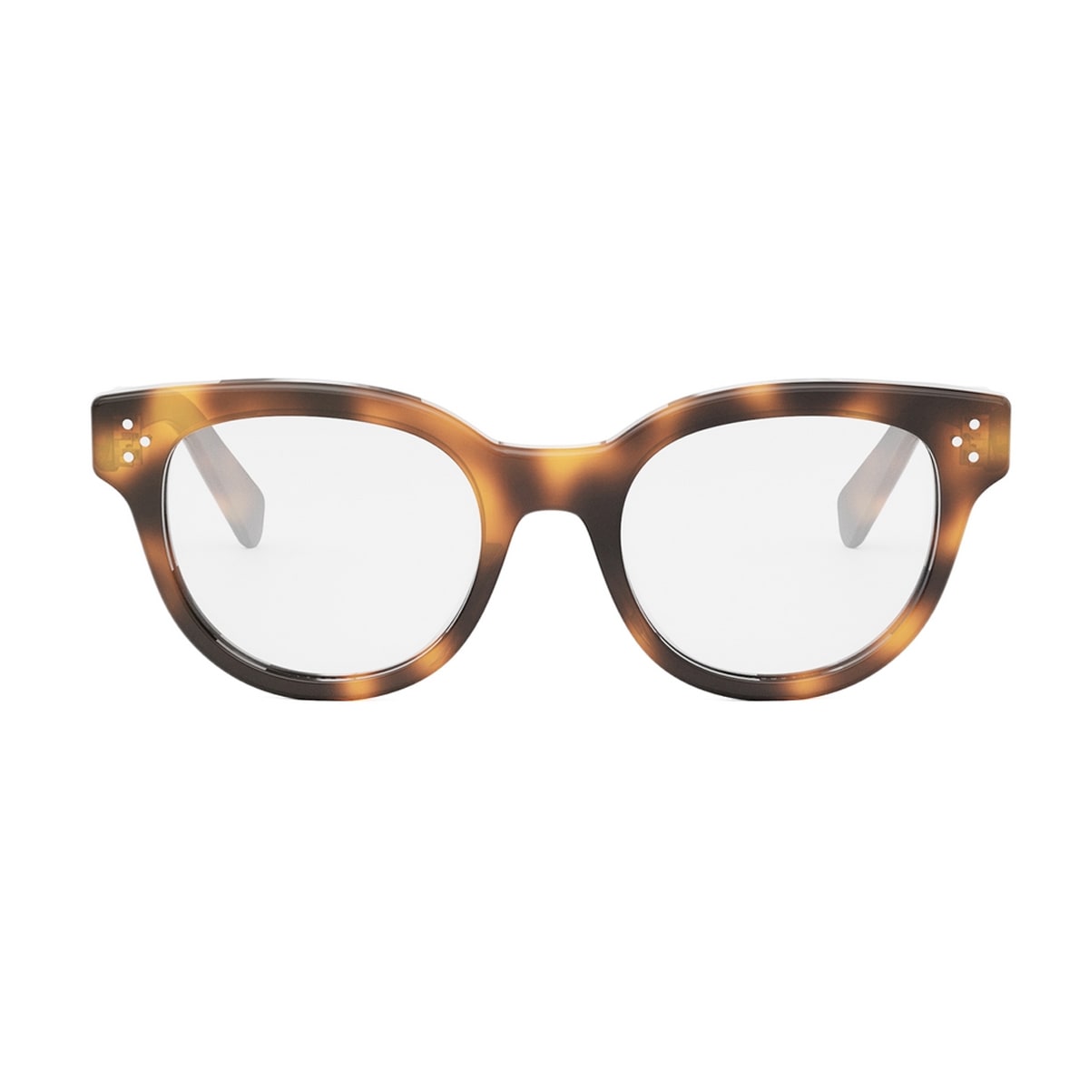 Shop Celine Cl50109i Bold 3 Dots 053 Glasses In Marrone