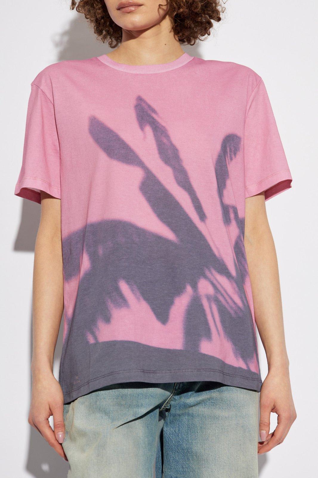 Paul Smith Cotton Crew Neck T-shirt With Graphic Print