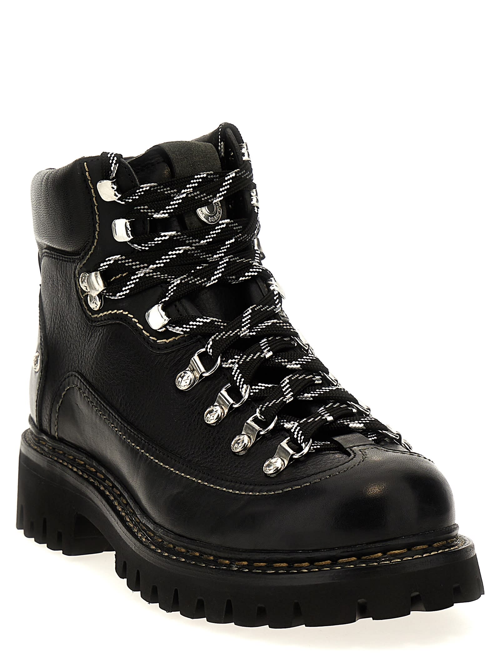 Shop Dsquared2 Canadian Boots In Black