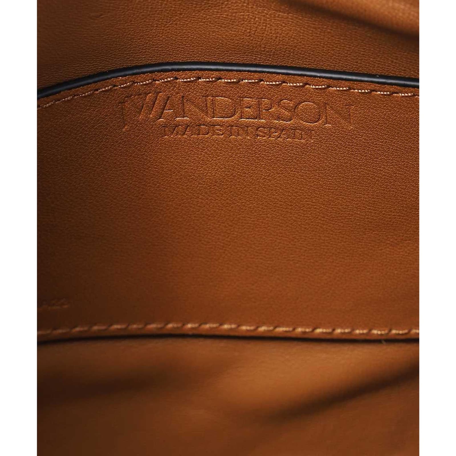 Shop Jw Anderson Bumper 17 Shoulder Bag In Brown
