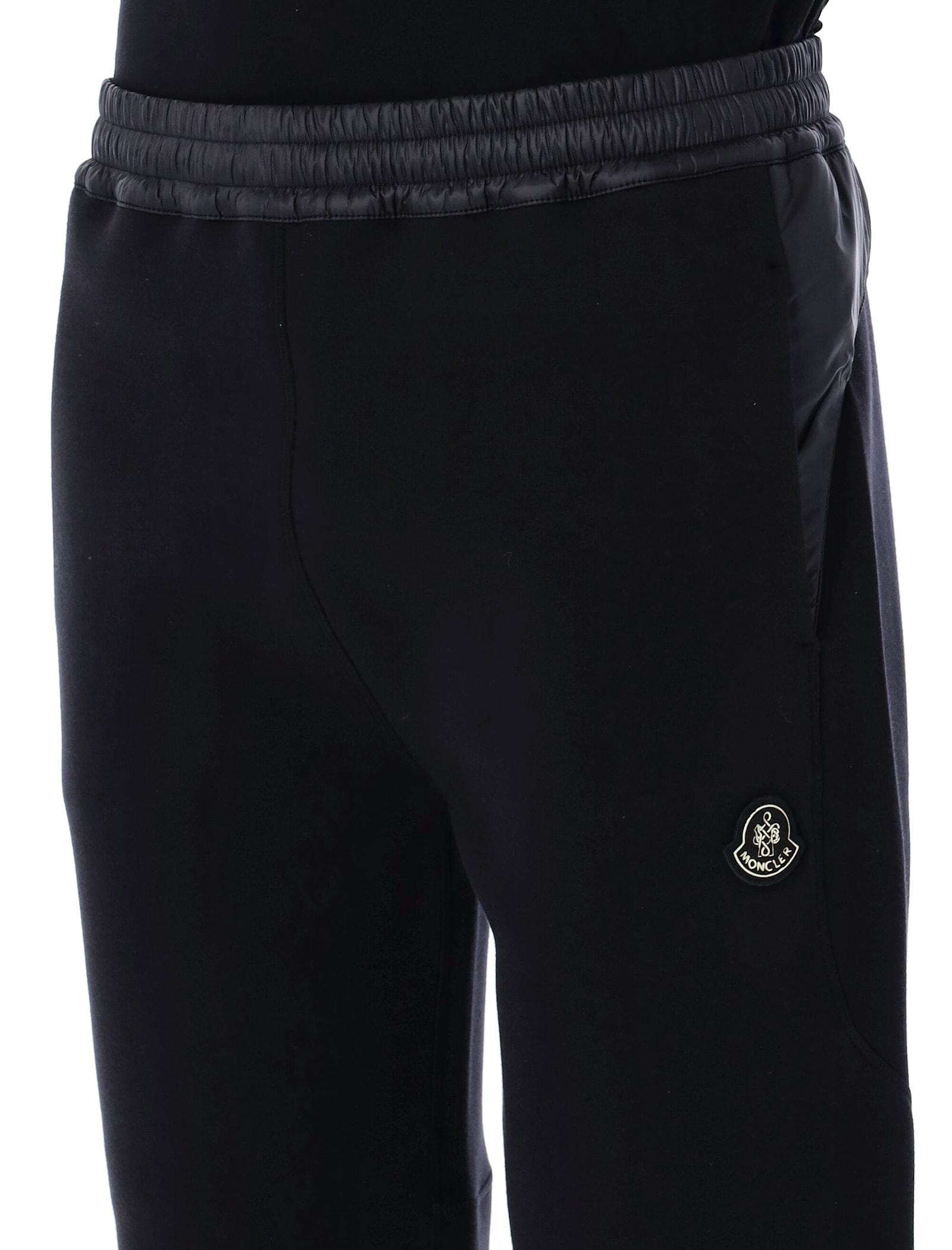 Moncler Sweat Bottoms In Black