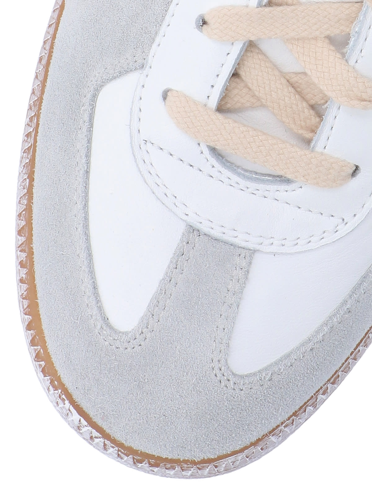 Shop Maison Margiela Replica Sneakers In White