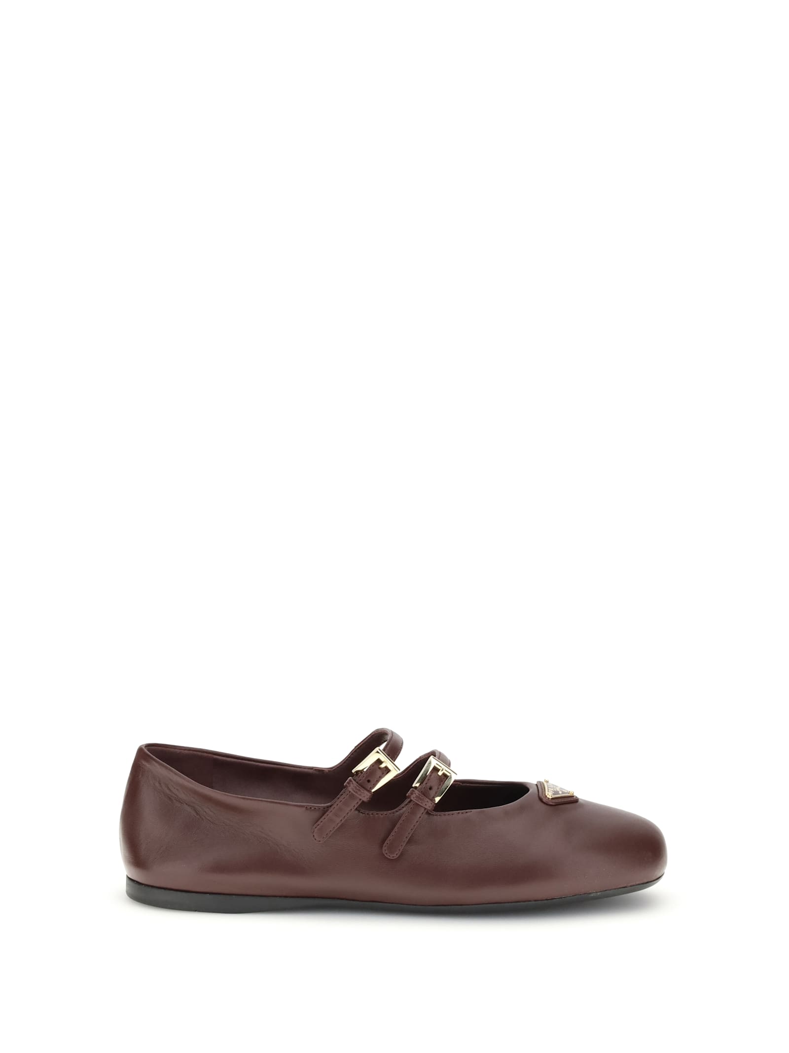 Prada Leather Ballerinas
