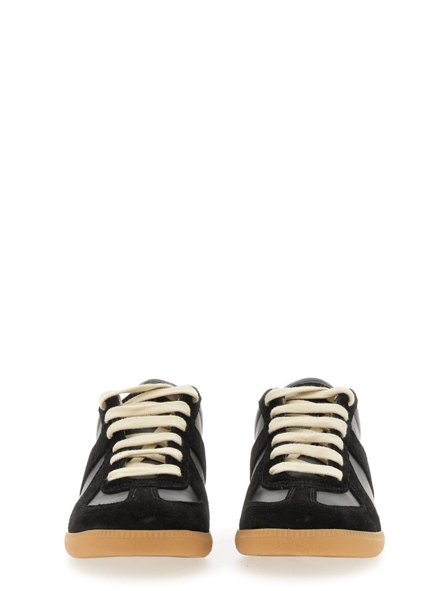 Shop Maison Margiela Replica Sneaker In Black