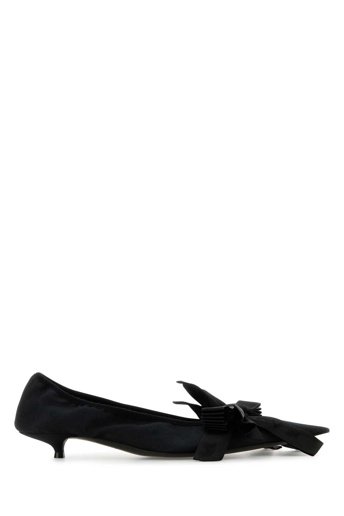 Shop Balenciaga Black Fabric Luigi Xv Pumps