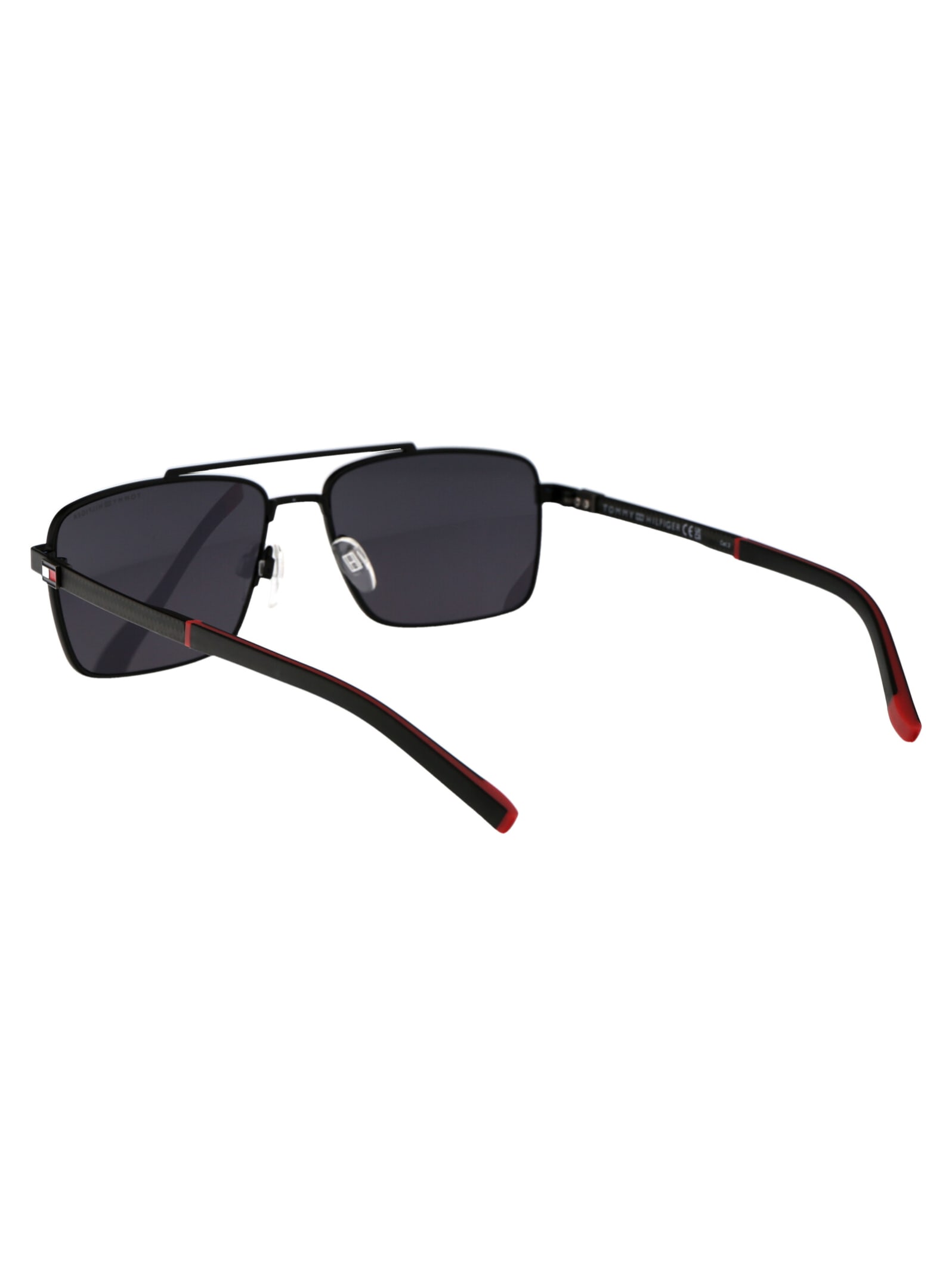 Shop Tommy Hilfiger Th 2078/s Sunglasses In 003ir Mtt Black