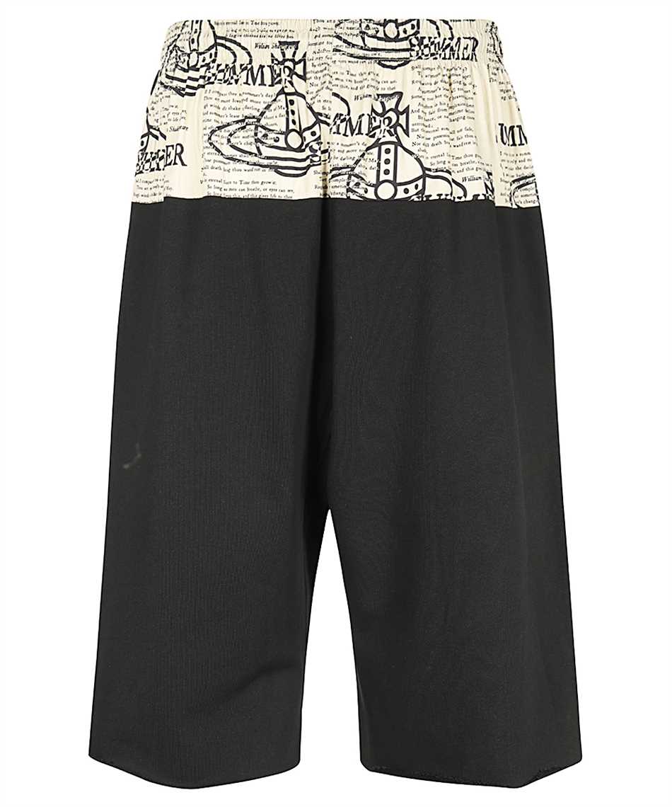 Vivienne Westwood Cotton Bermuda Shorts In Black