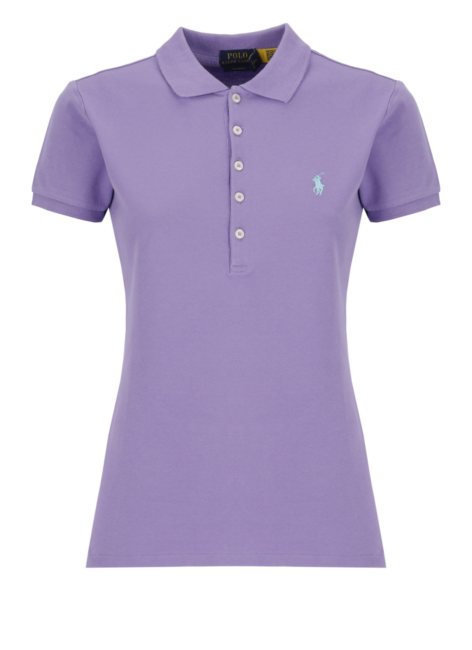 Shop Ralph Lauren Polo With Julie Embroidery In Cactus Purple