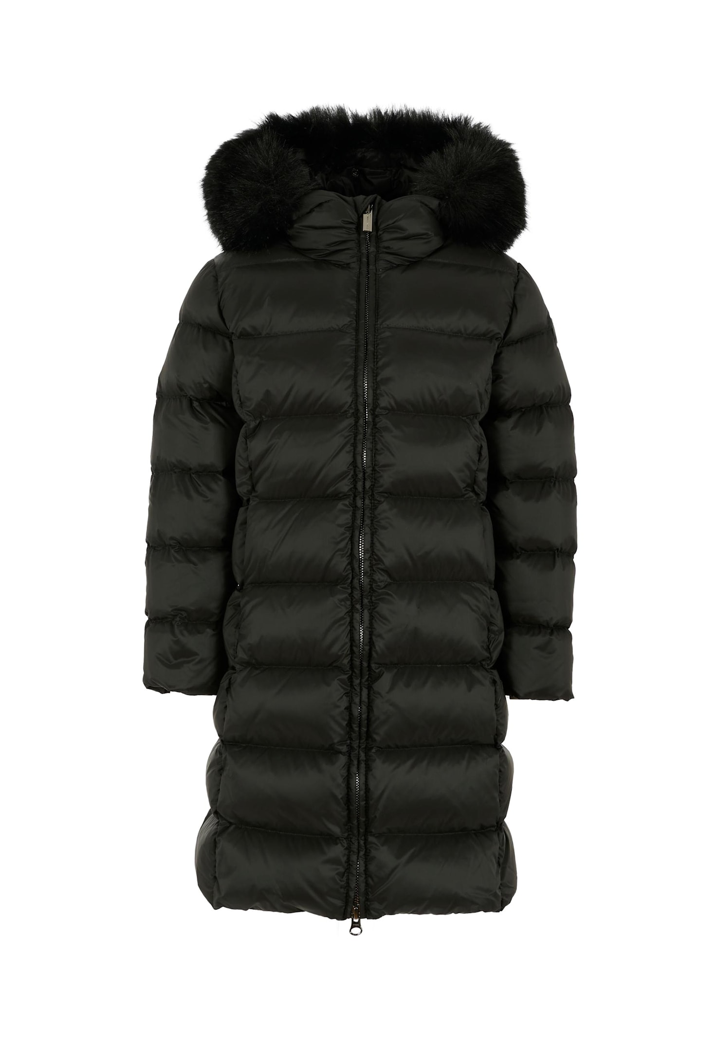 Colmar Fur-trimmed Quilted Jacket In Black