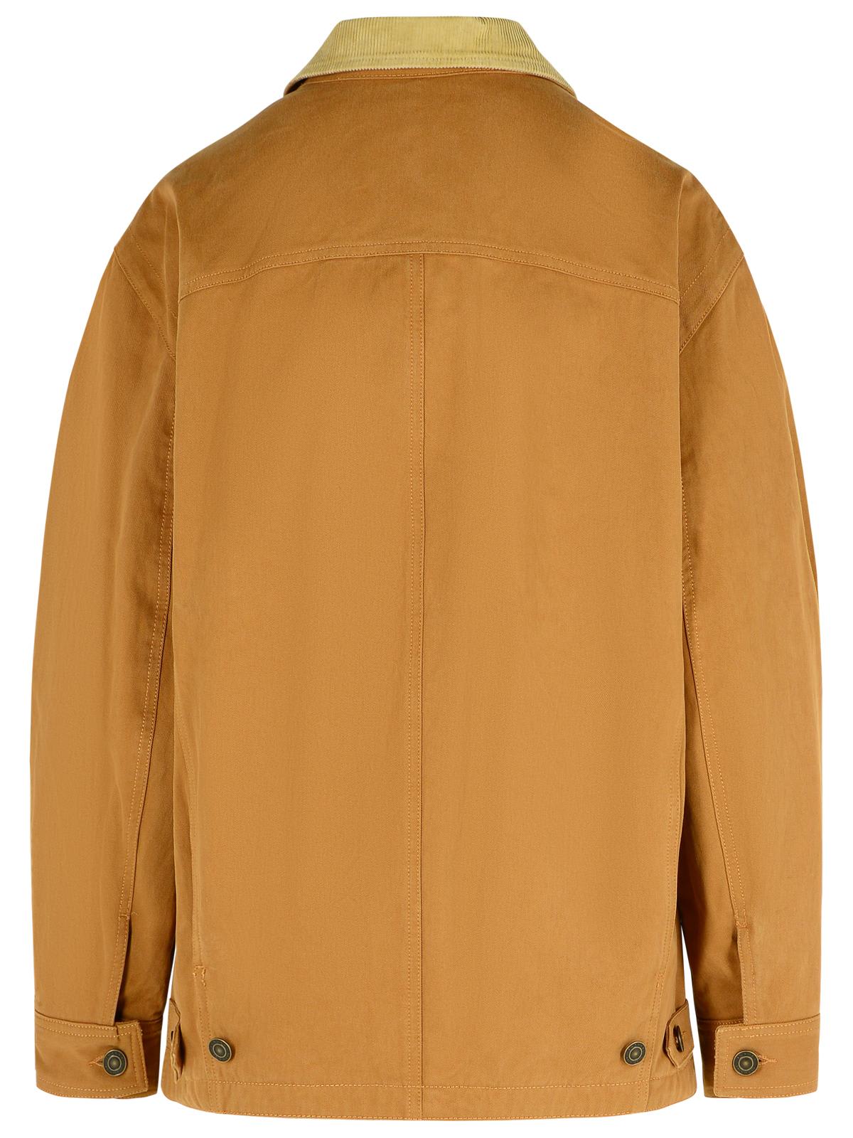 Isabel Marant Cotton Workwear Jacket Ninon In Brown