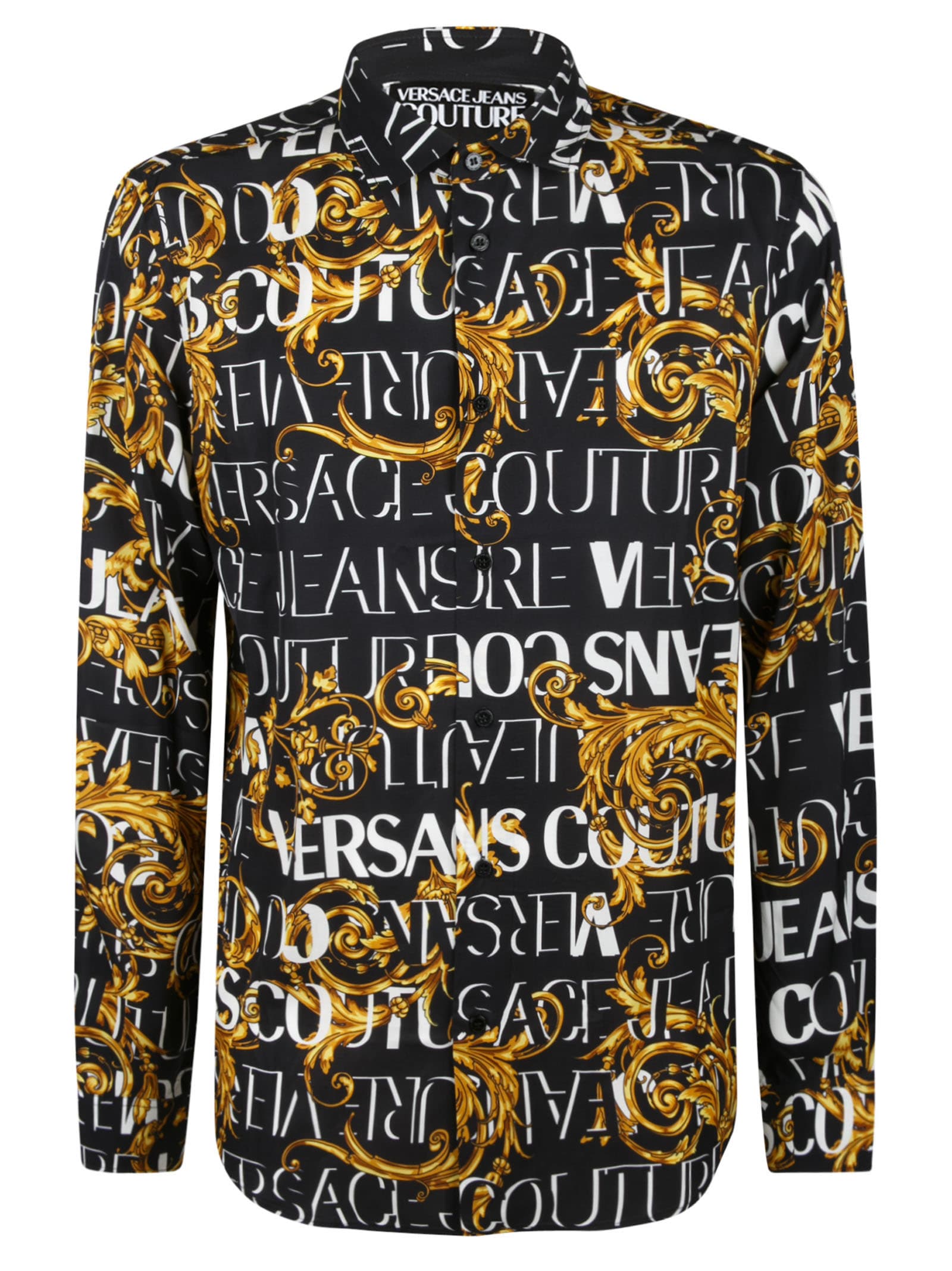 Versace Jeans Couture Logo Printed Shirt