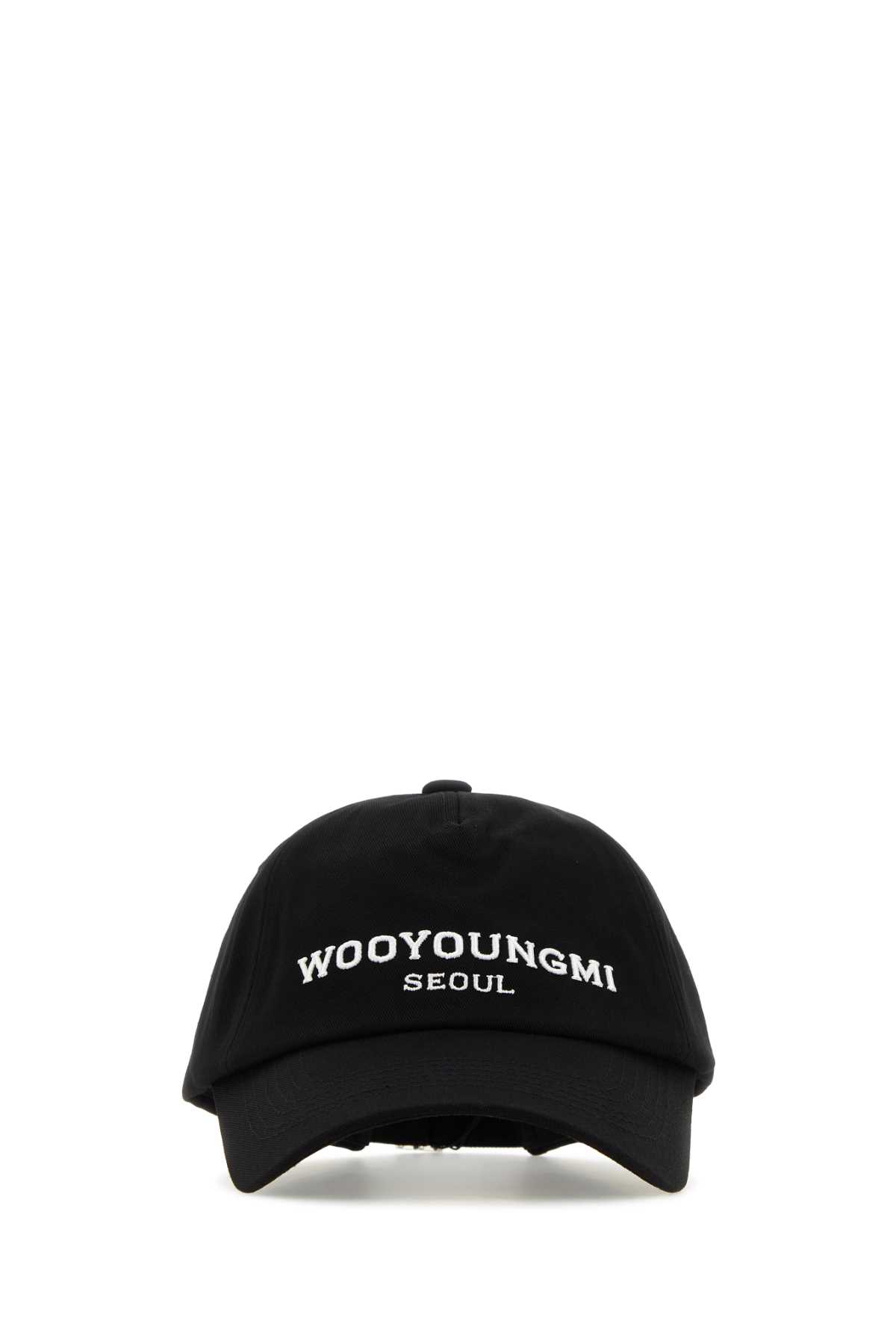 Black Cotton Baseball Cap