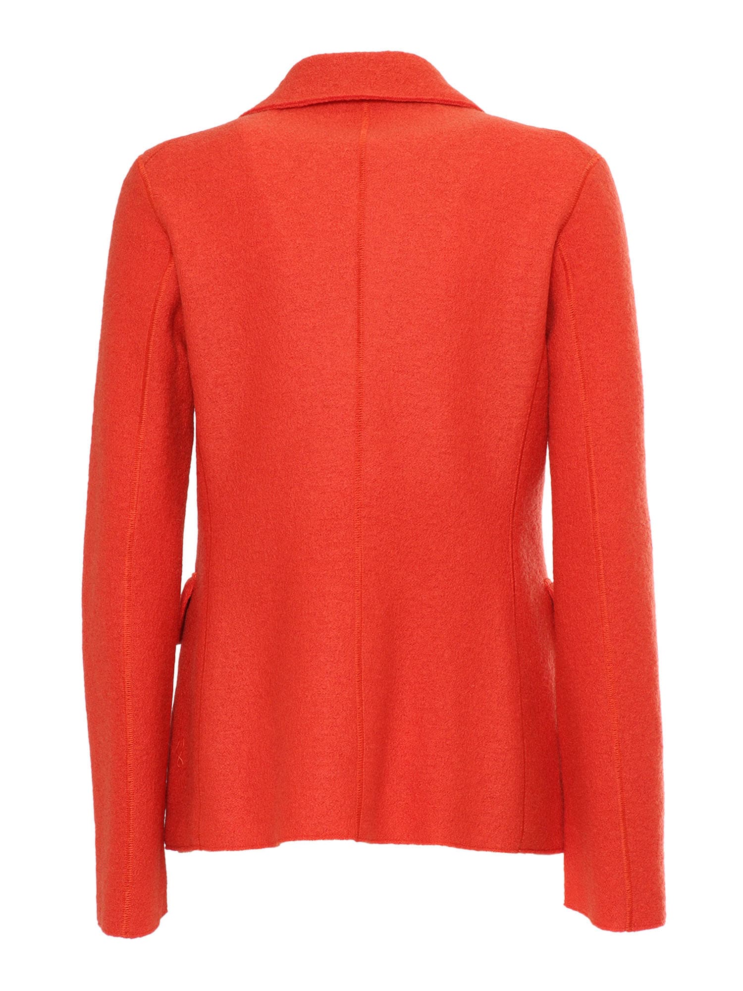 Shop Aspesi Woman Jacket In Orange