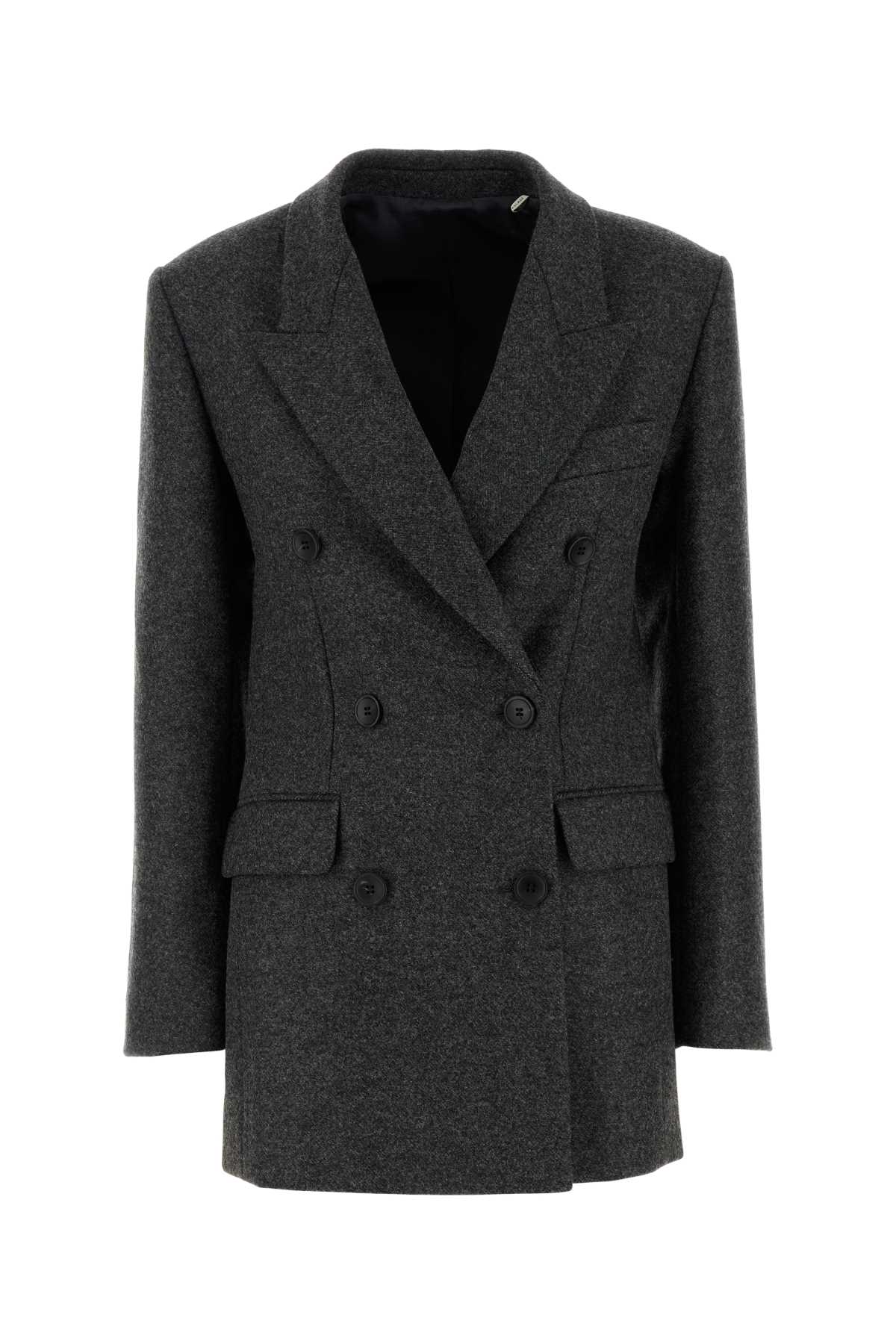 Isabel Marant Dark Grey Wool Isidora Blazer