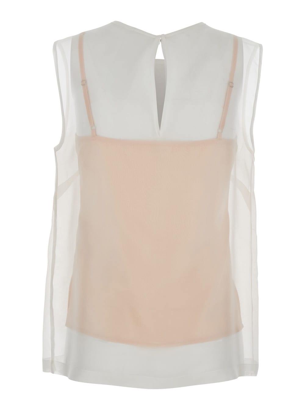 Shop P.a.r.o.s.h Blouse In Cream