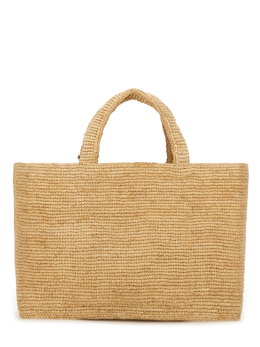 Manebi Bag Sunset Medium In Beige