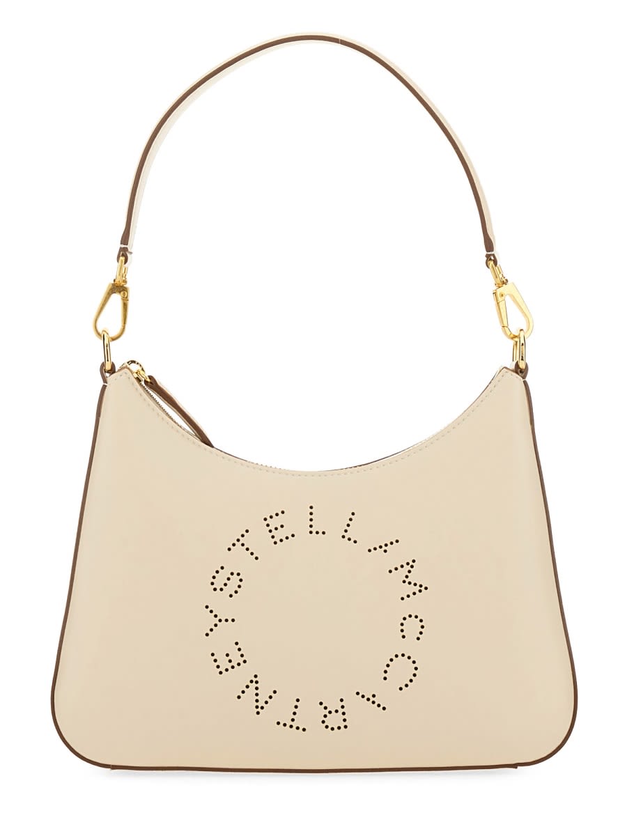 Shop Stella Mccartney Alter Match Shoulder Bag In Pure White