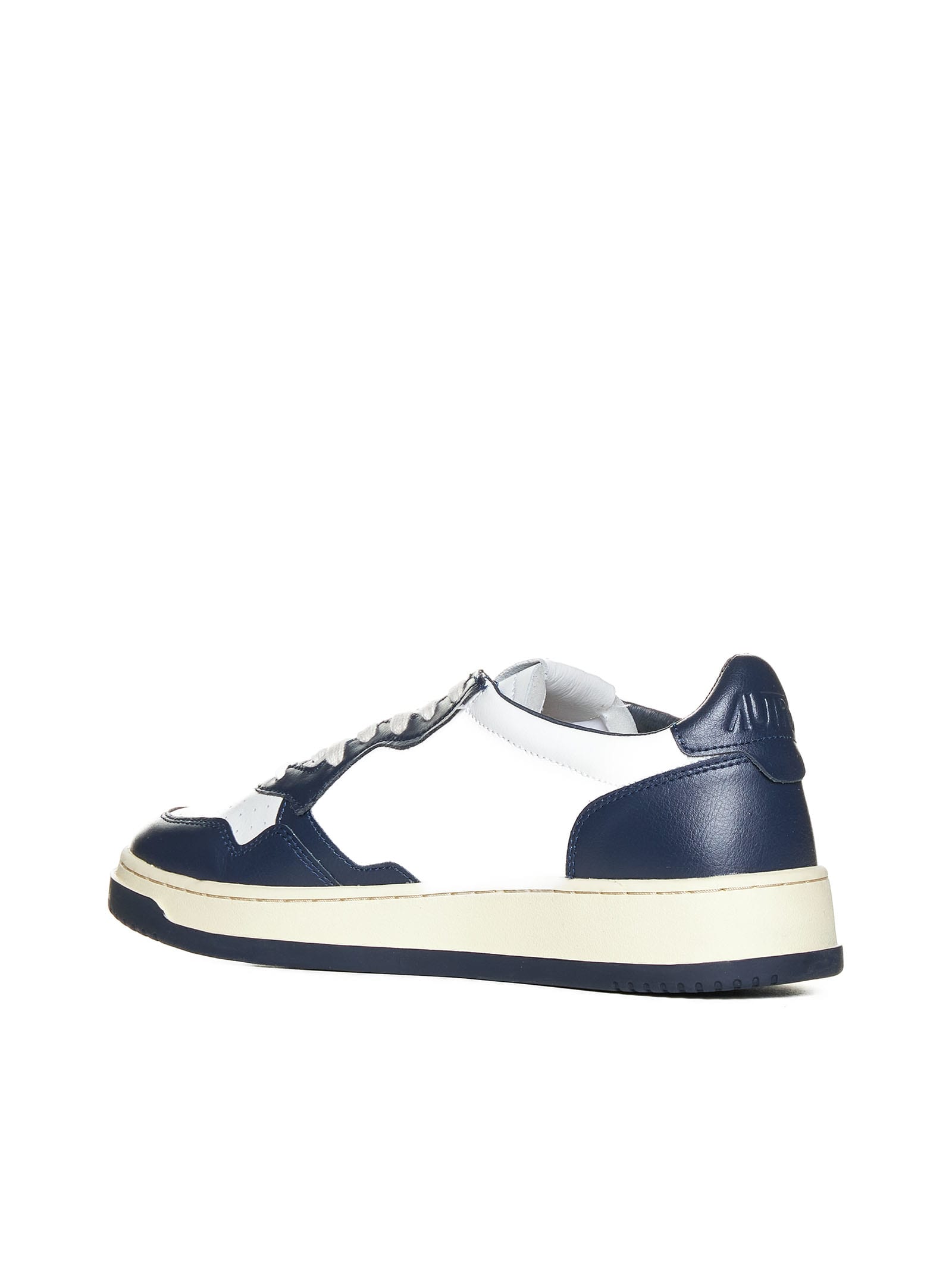 Shop Autry Sneakers In Wht/blue