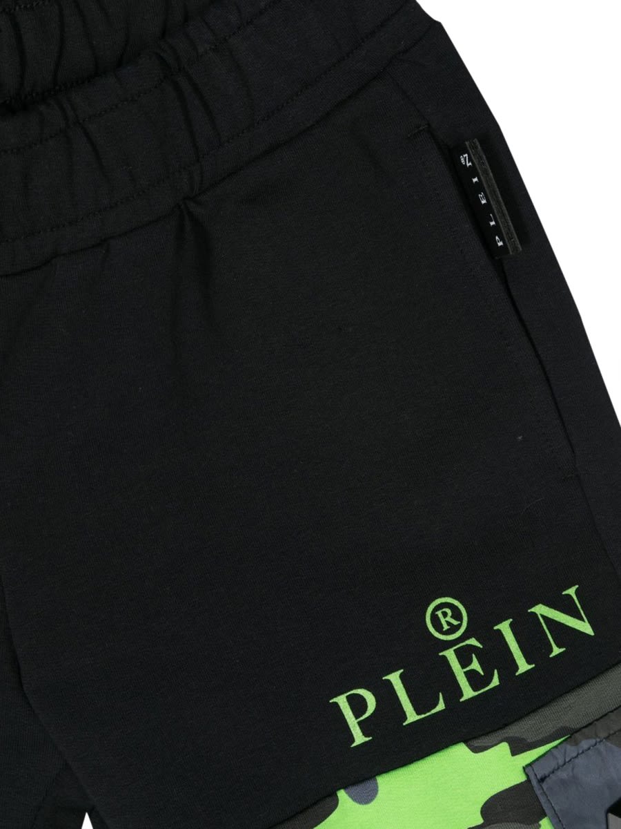 Philipp Plein Camou Bermuda Shorts In Multicolour