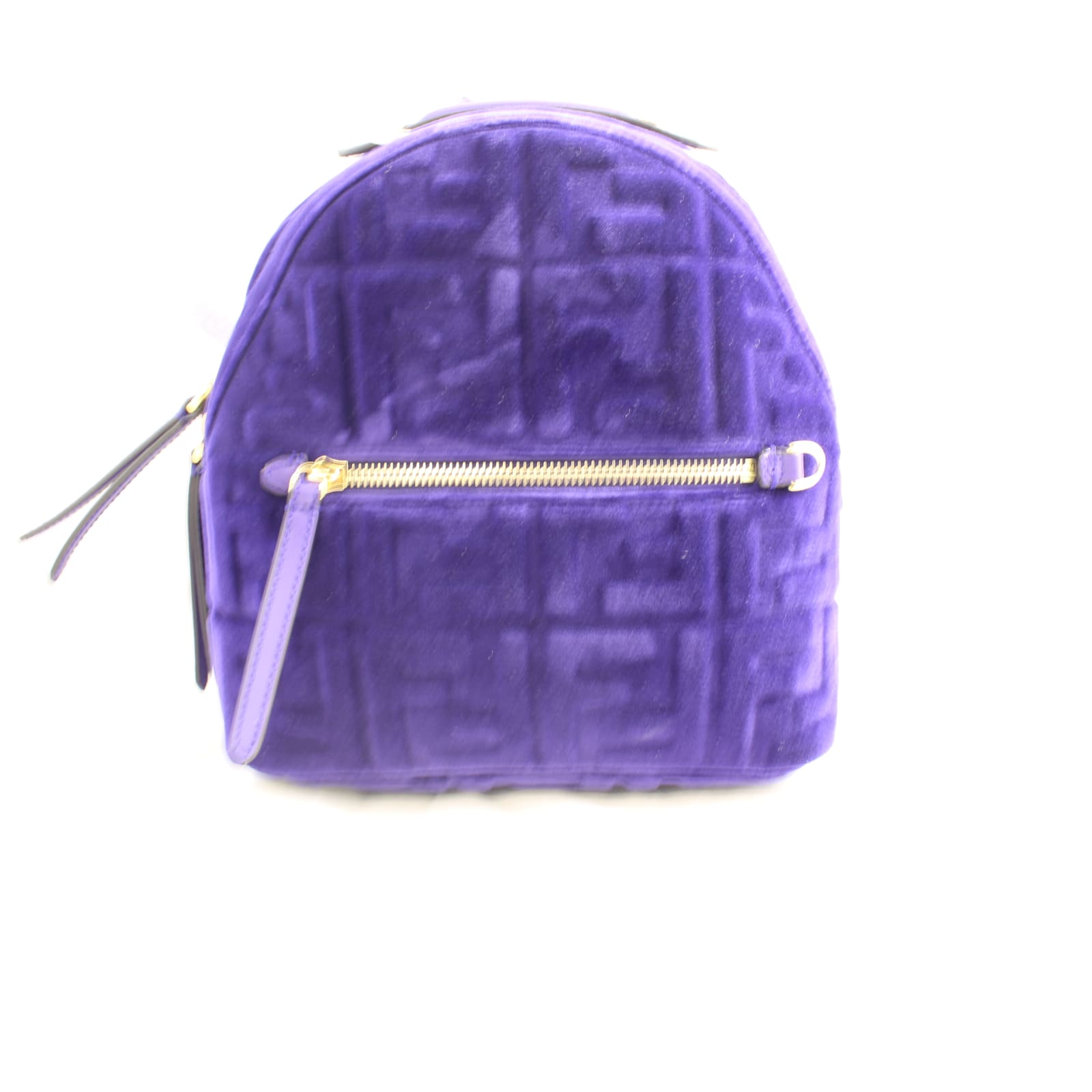 Fendi Backpack In Violet