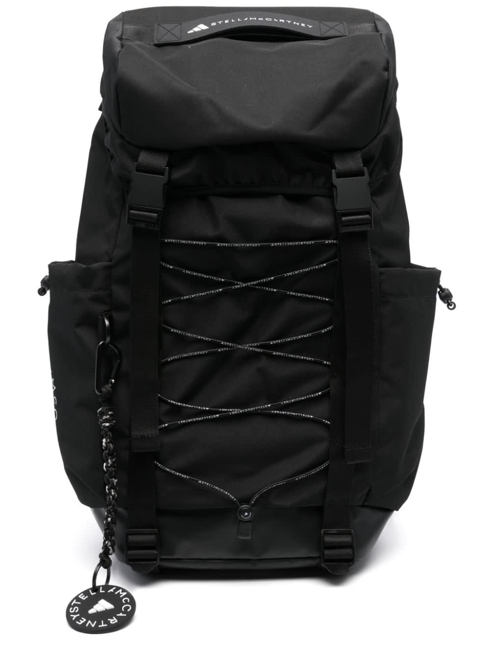 Adidas By Stella Mccartney Nylon Backpack In Black