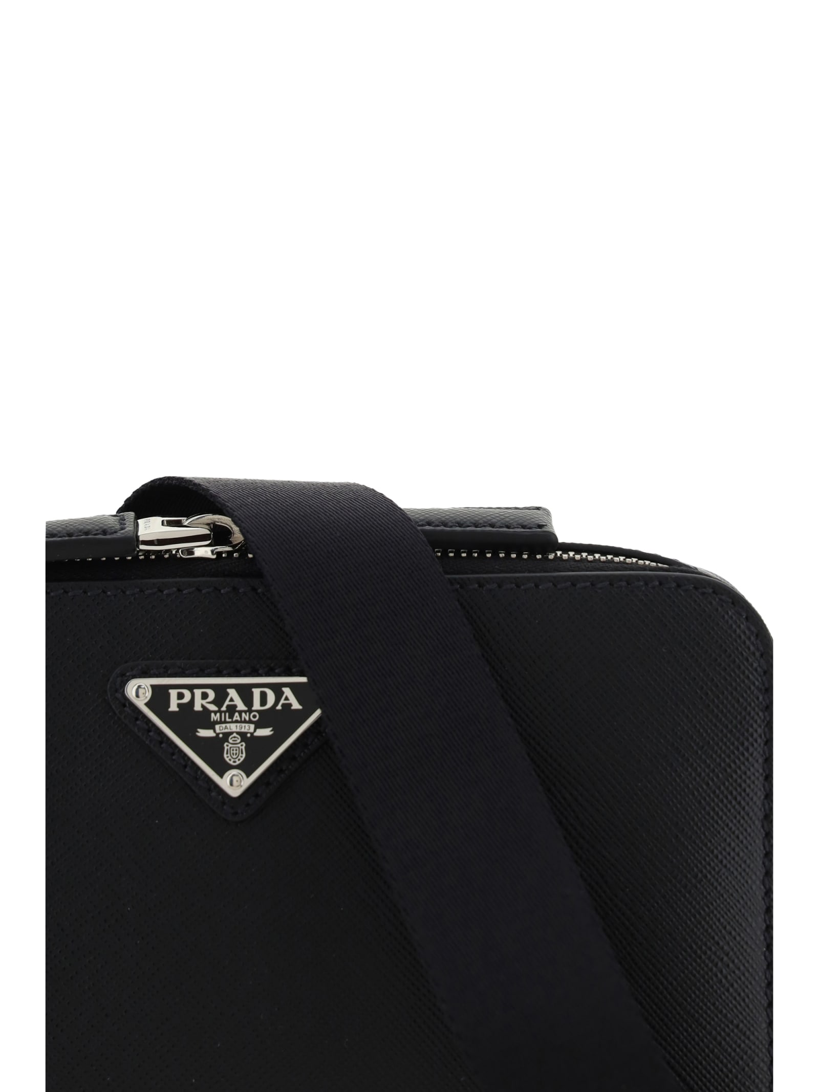 Shop Prada Brique Shoulder Bag